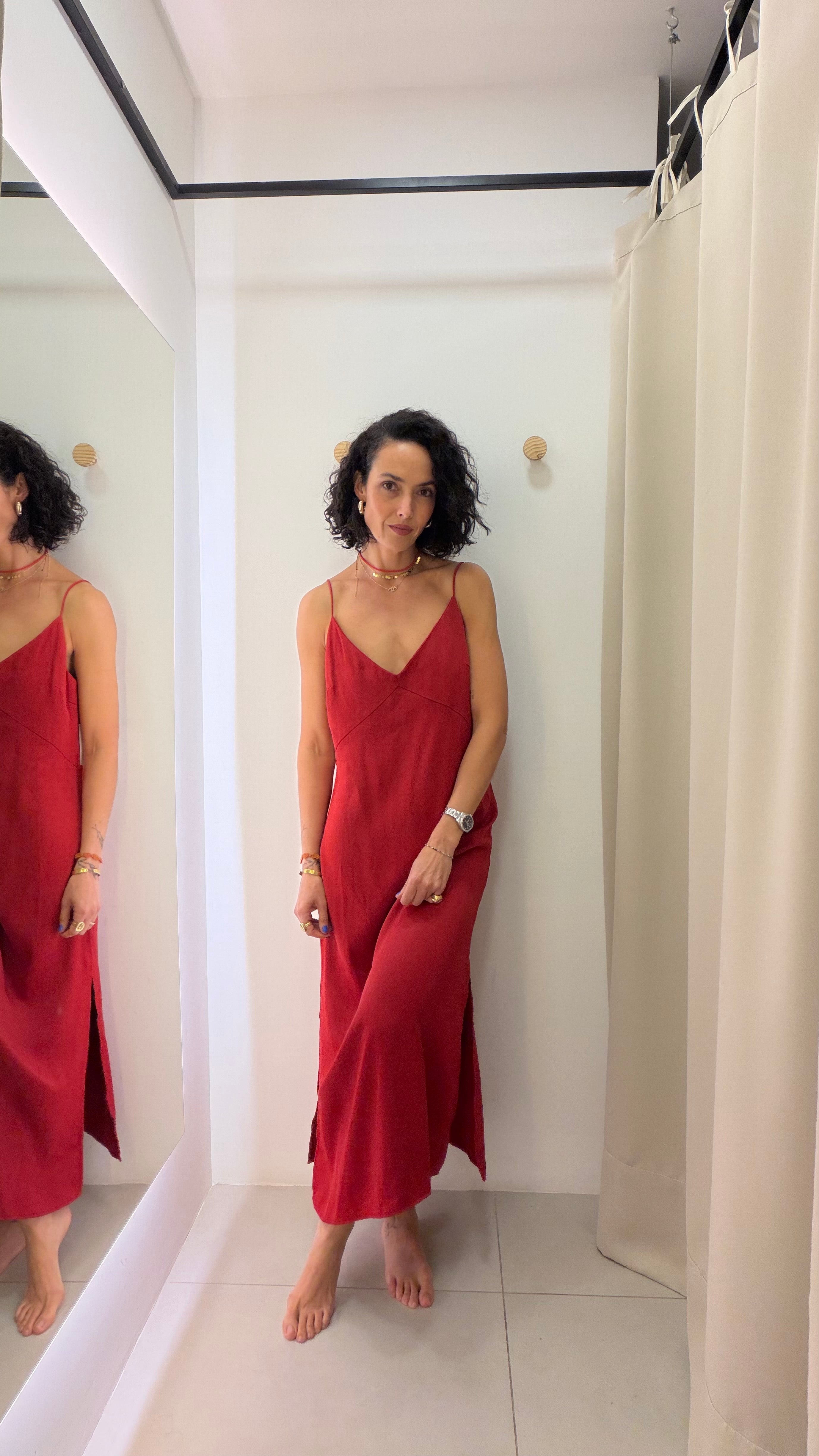 Vestido Vermelho Ce.Ci