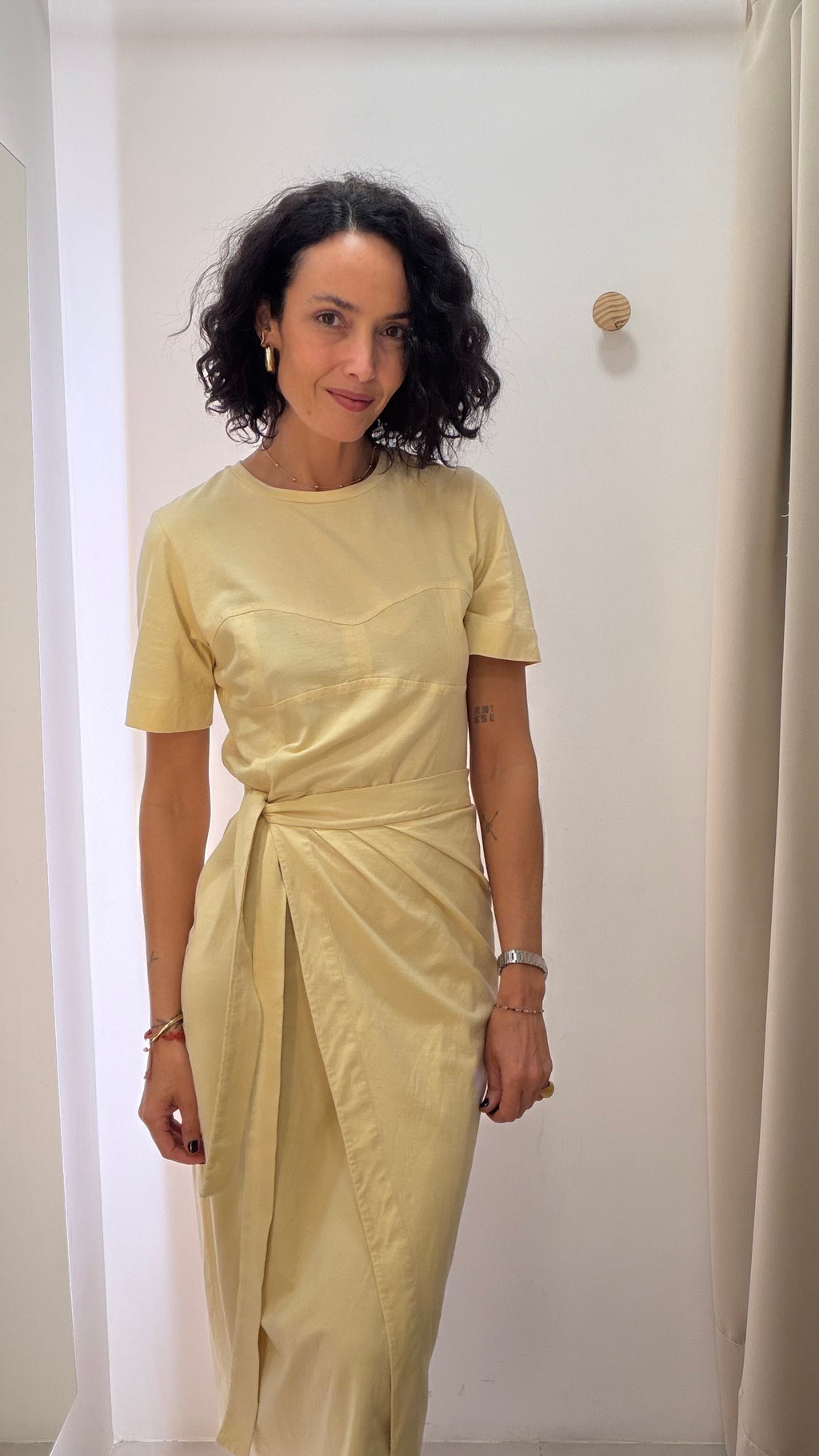 Vestido Bege Animale