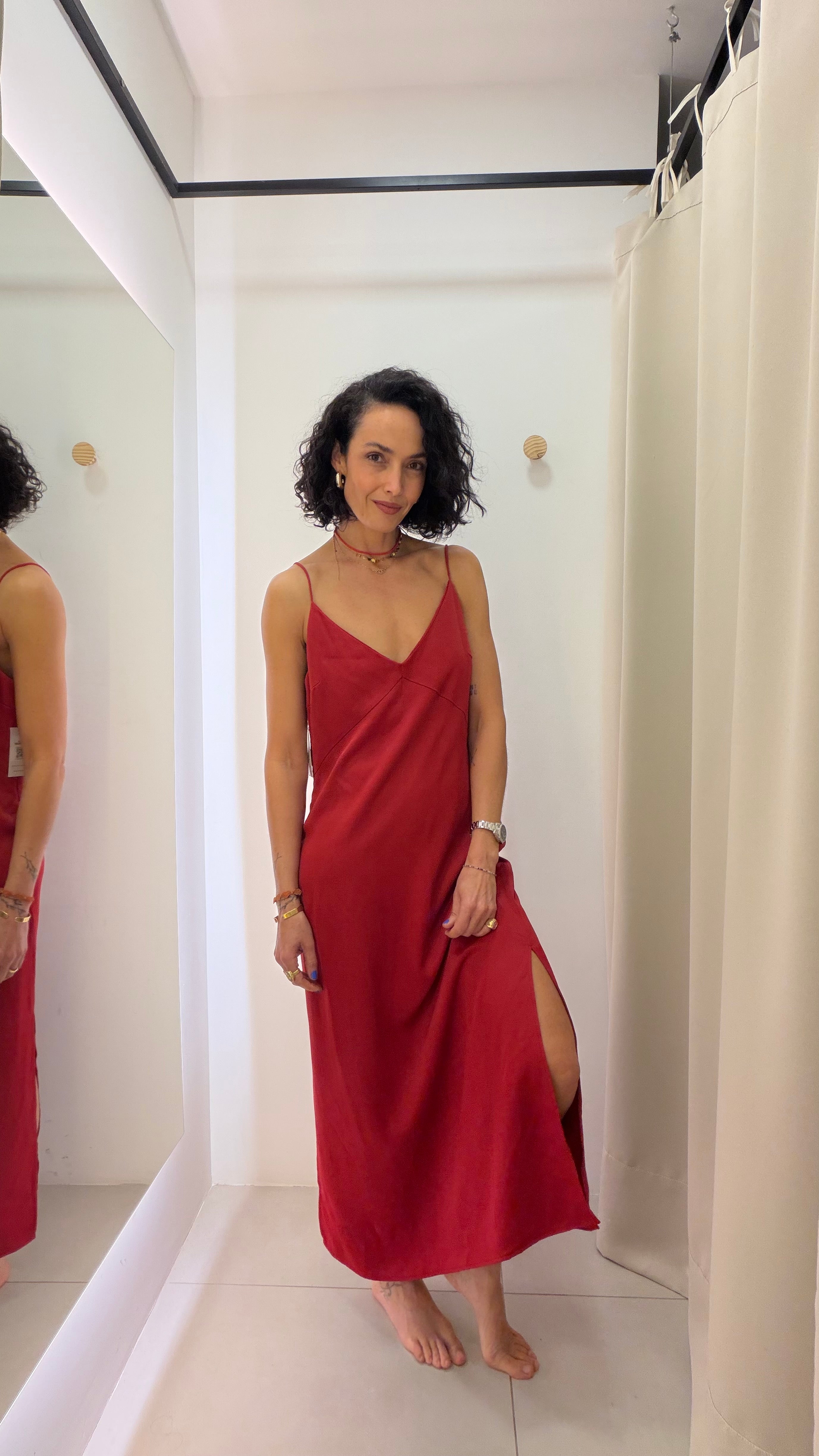 Vestido Vermelho Ce.Ci