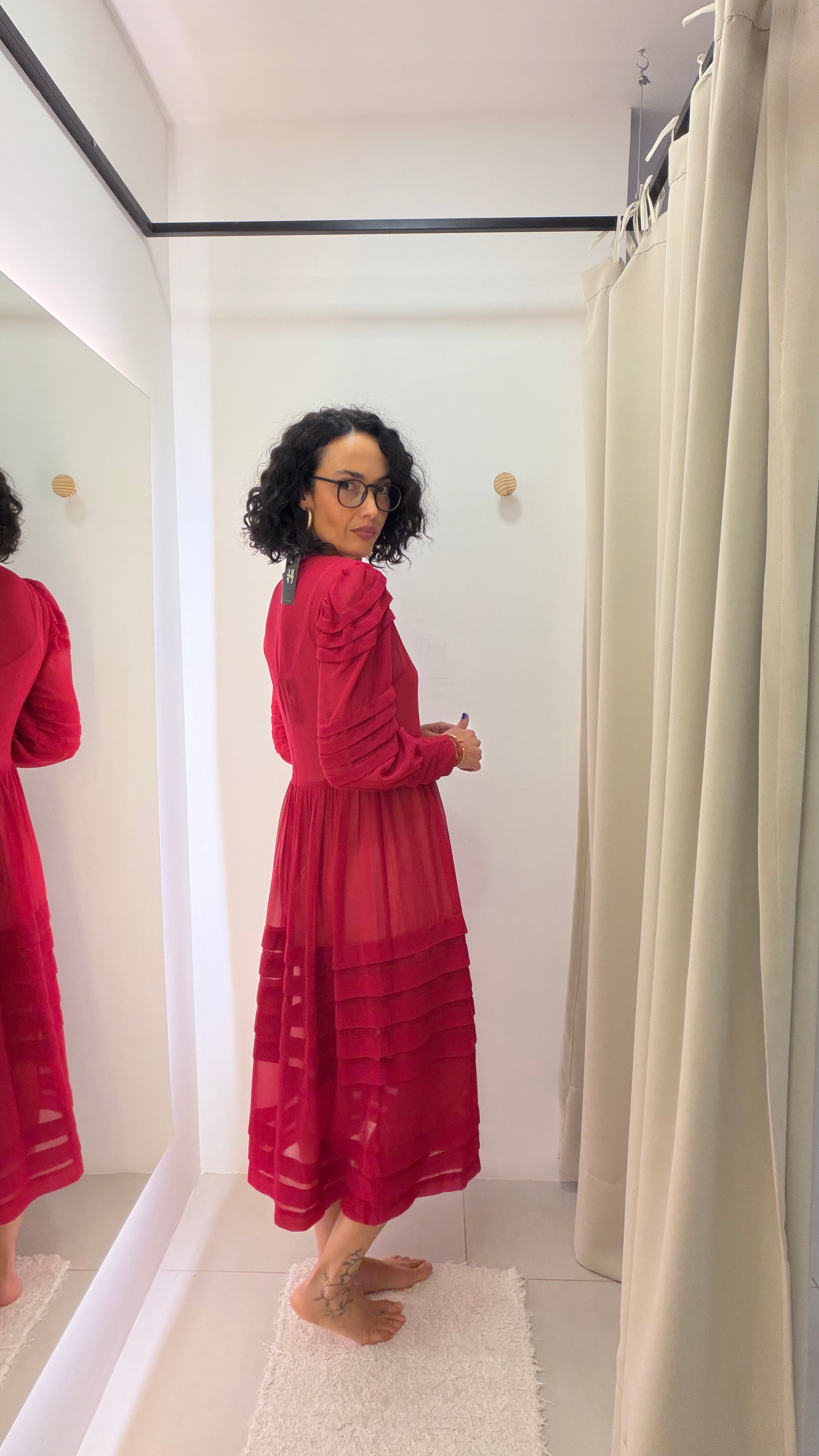 Vestido Agilitá Manga Longa