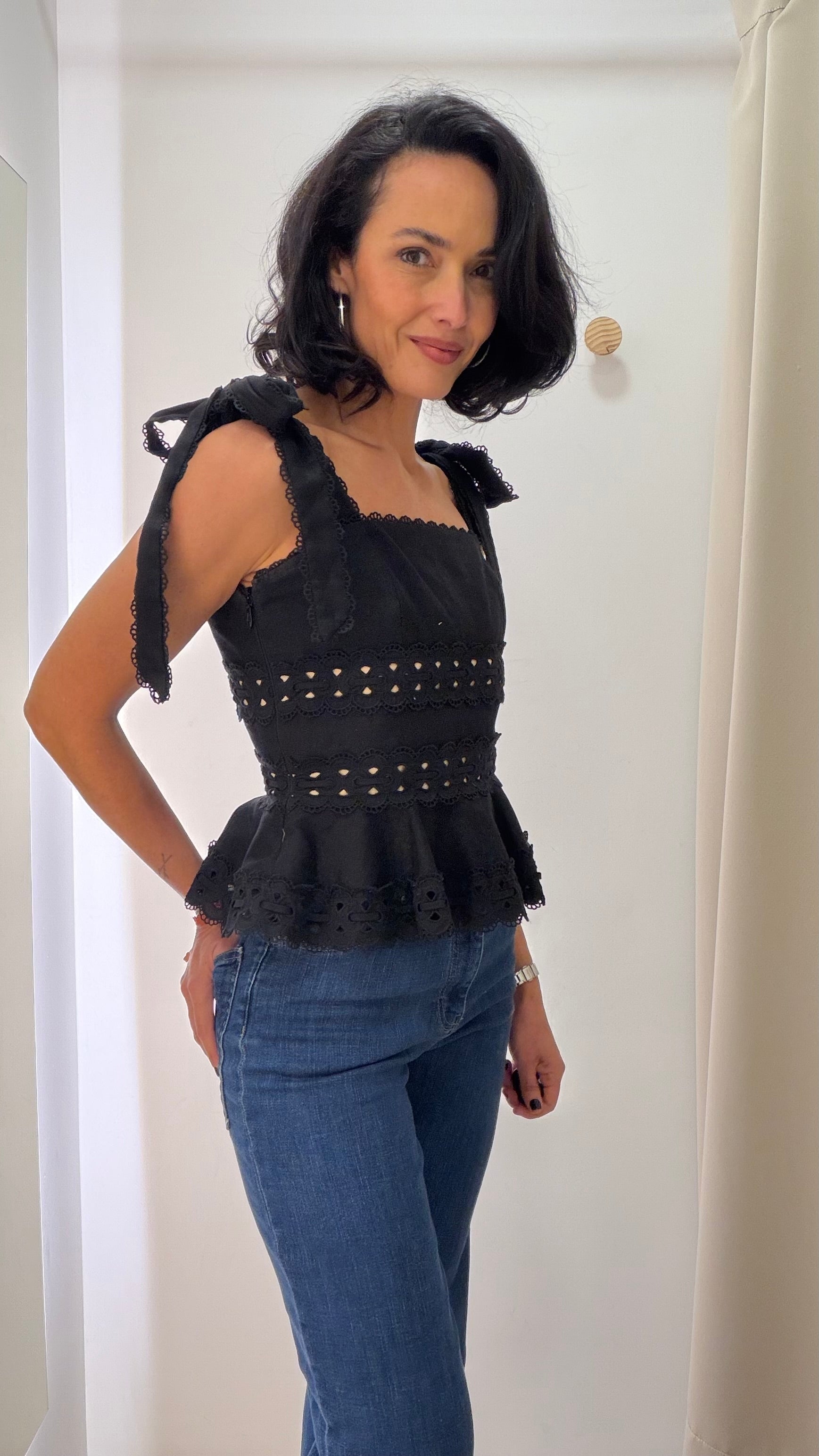 Blusa Peplum Zimmermann