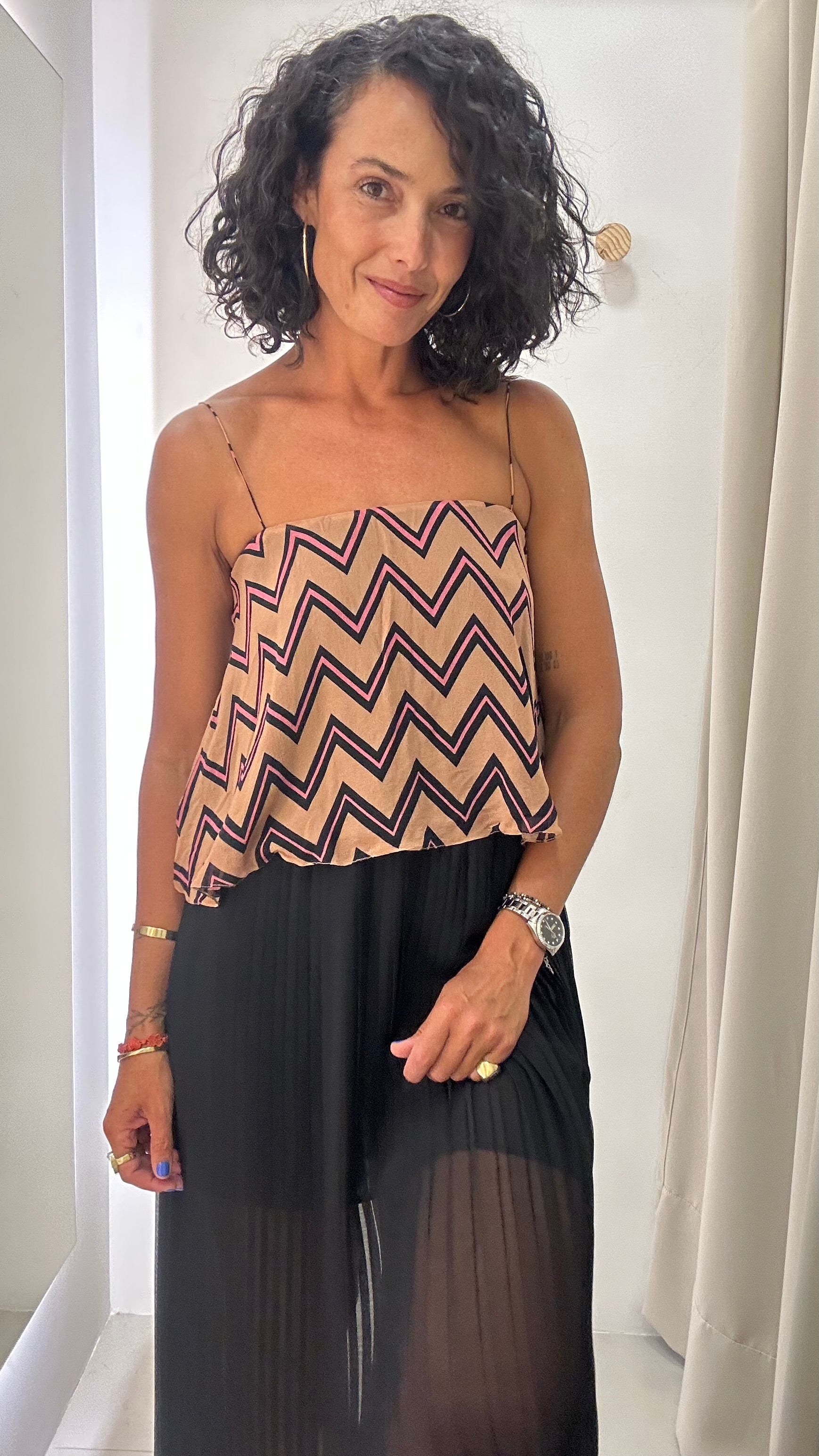 Blusa de Seda Animale