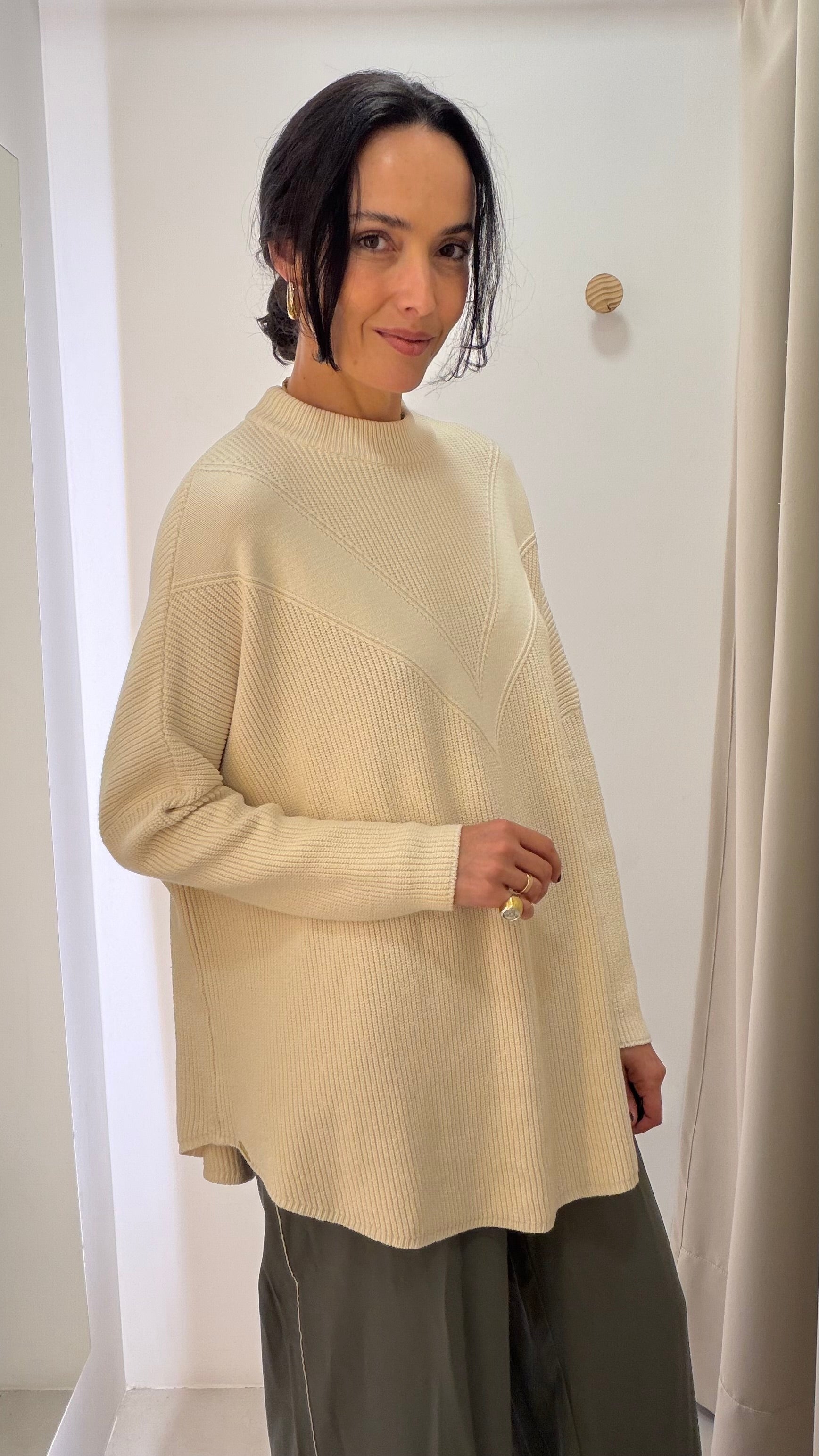 Tricot Off White Anselmi