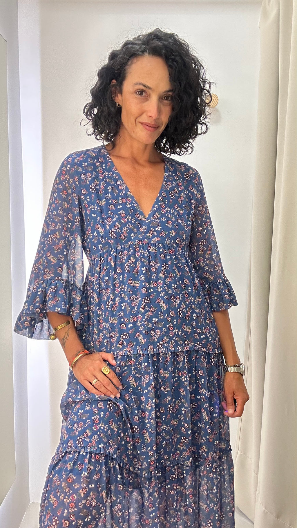 Vestido Estampa Floral Amissima