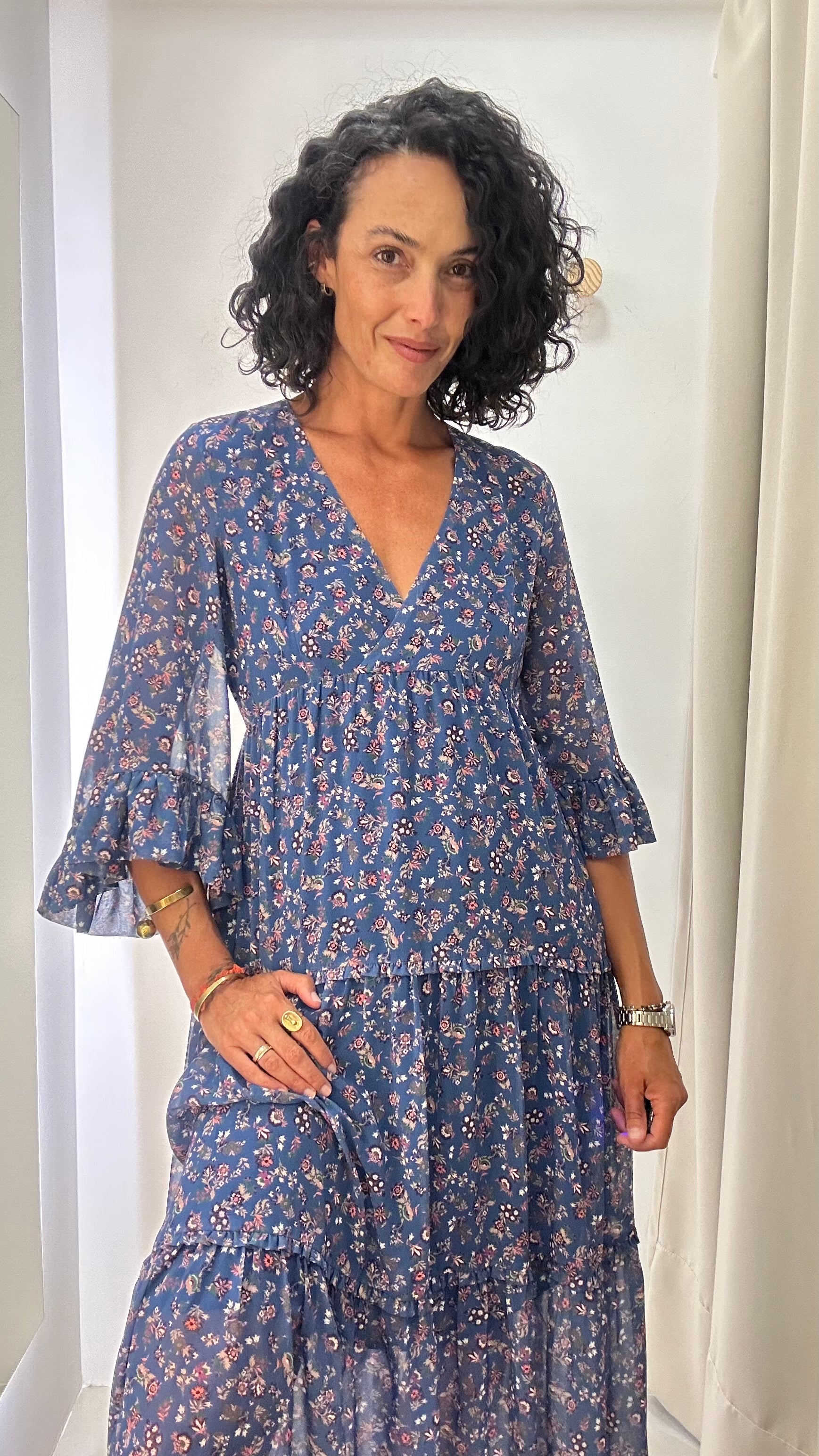 Vestido Estampa Floral Amissima