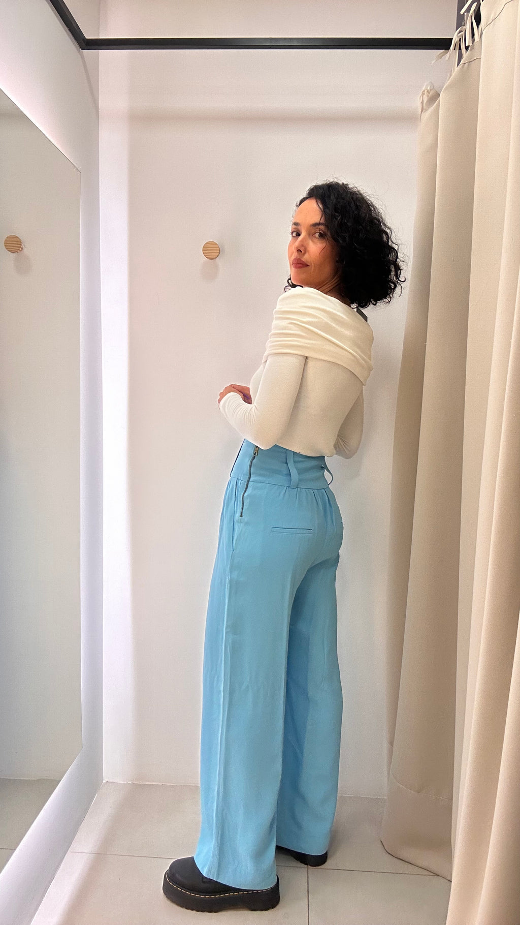 Calça Azul Nati Vozza