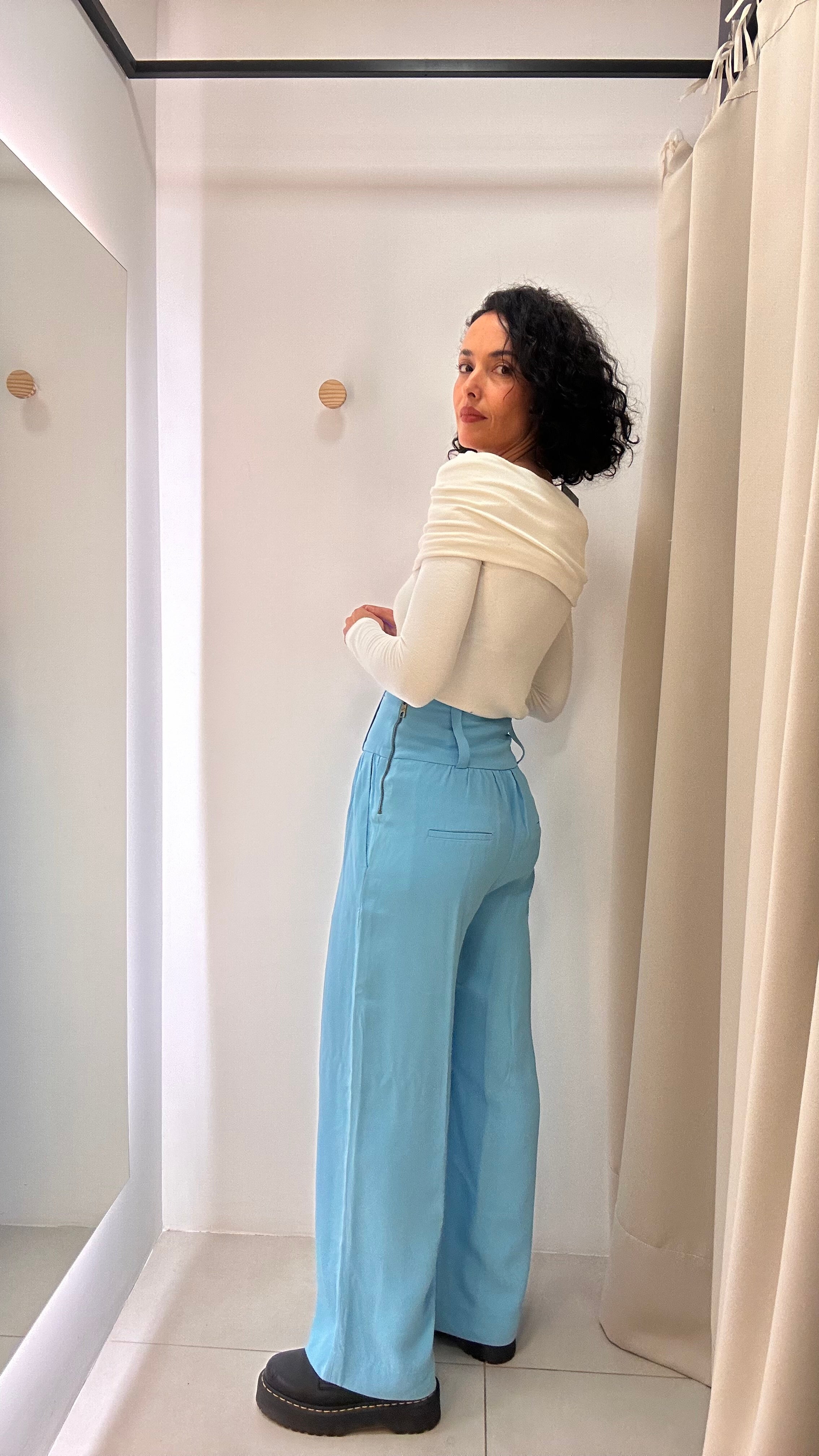 Calça Azul Nati Vozza