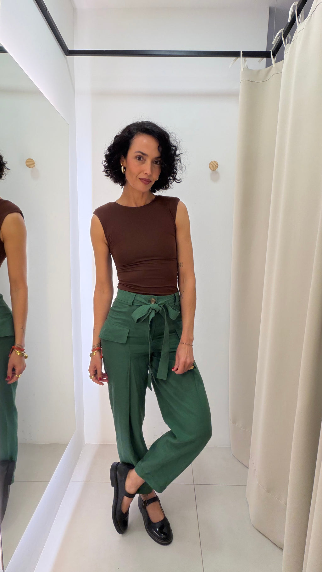 Calça verde Coven