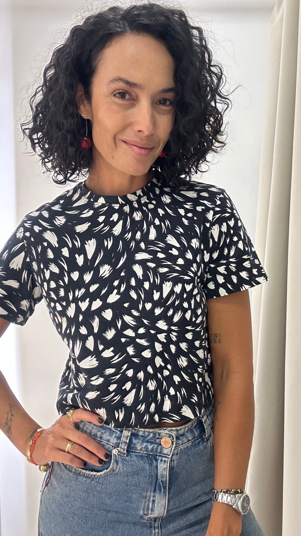 Cropped Preto e Branco
