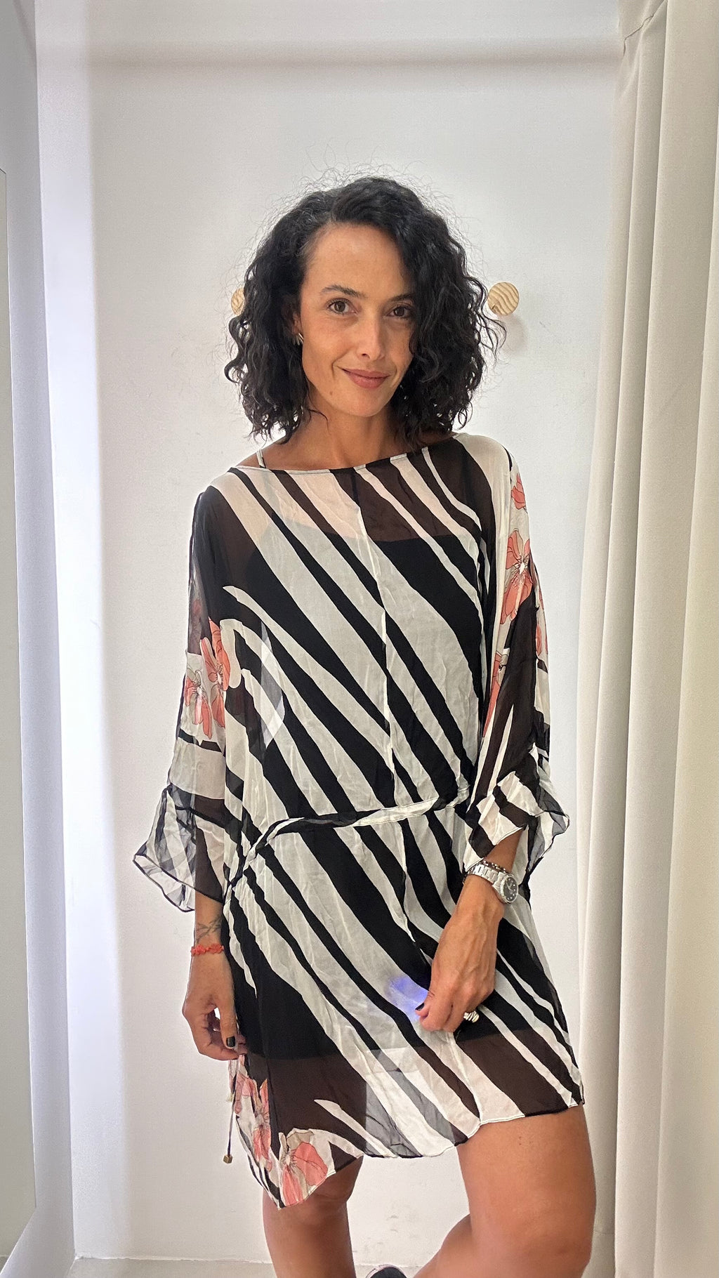 Vestido seda Le Lis Blanc