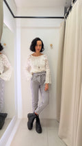 Calça Listrada Lilla Ka