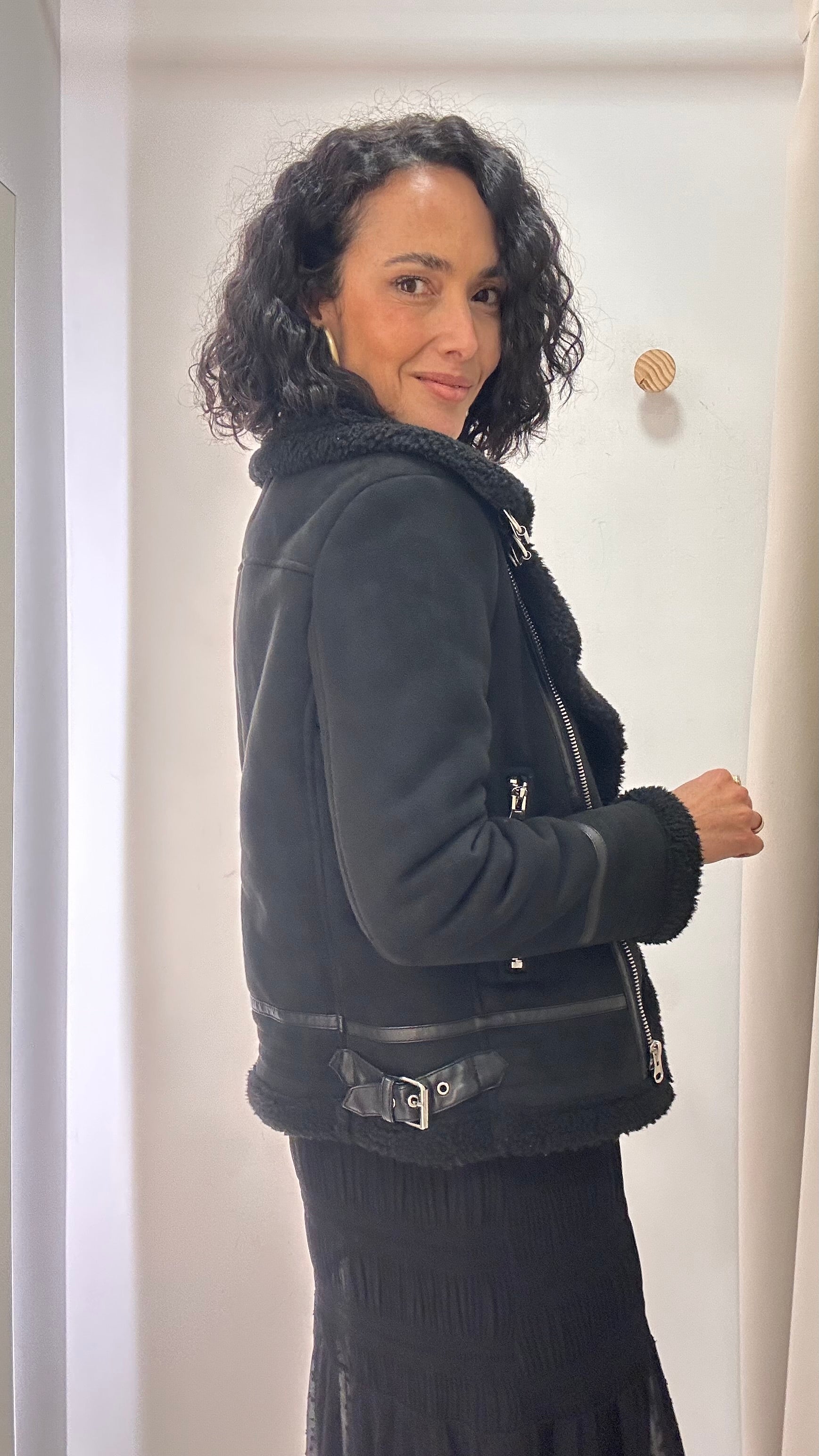Casaco suede Zara