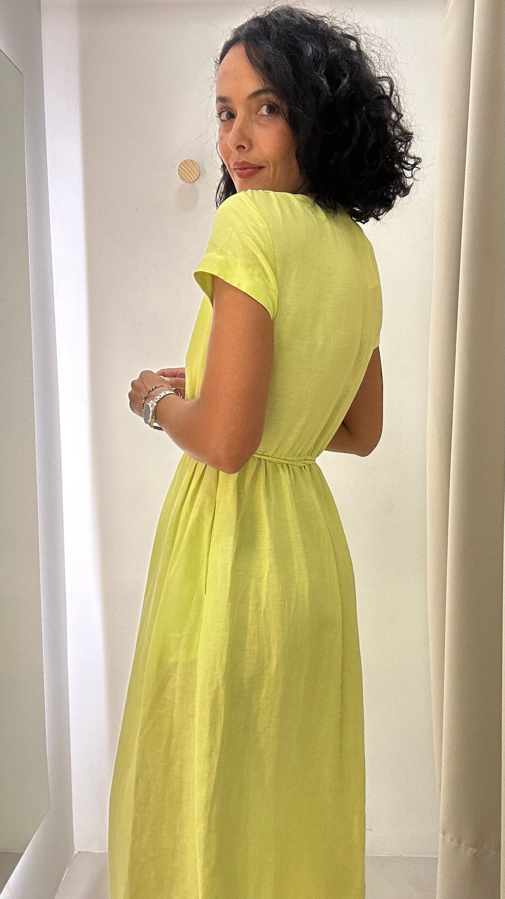 Vestido Verde Animale