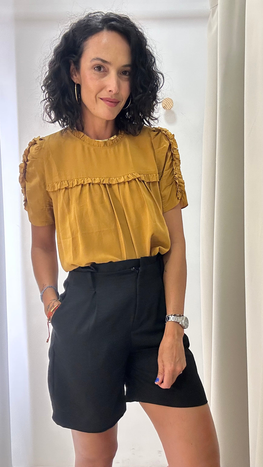 Blusa Terracota Ulla Johnson