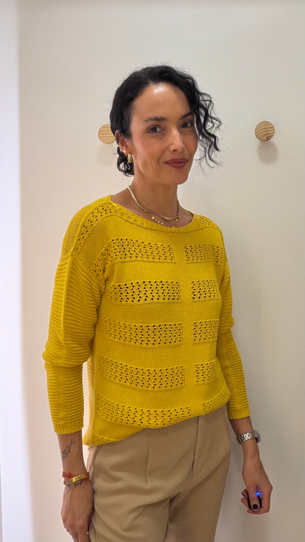 Tricot Amarelo Anselmi