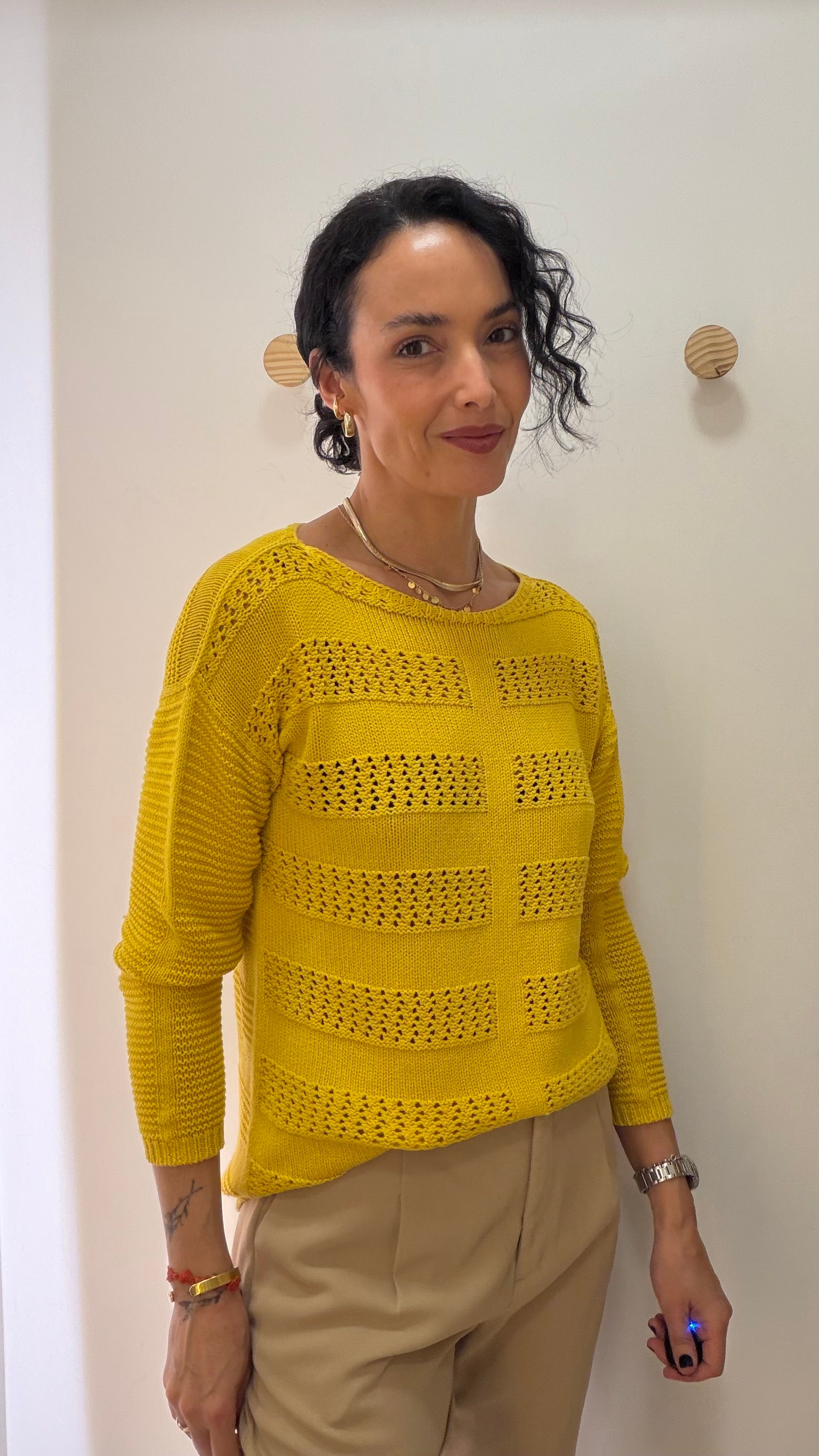Tricot Amarelo Anselmi