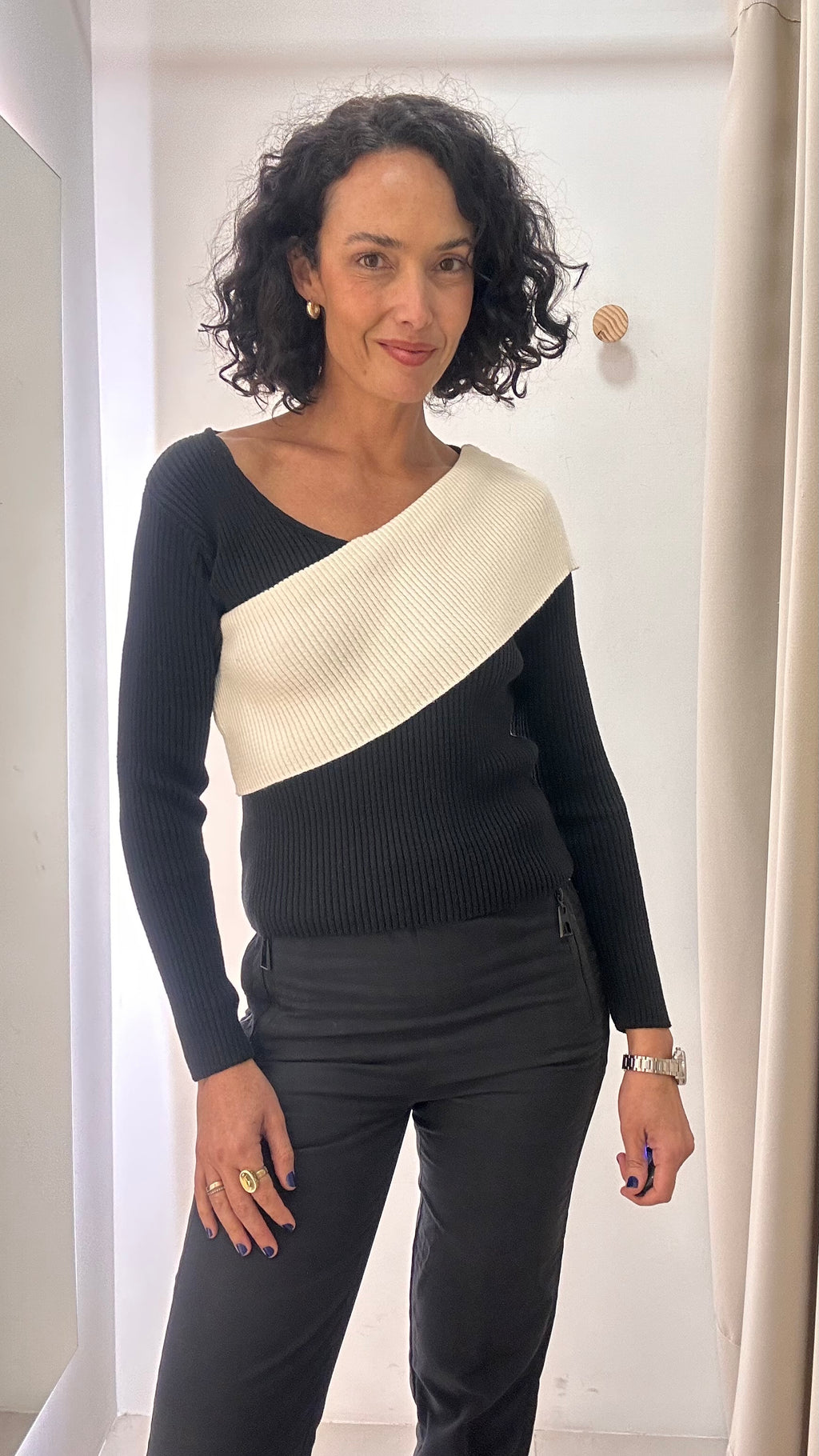 Blusa Bicolor Ton Âge