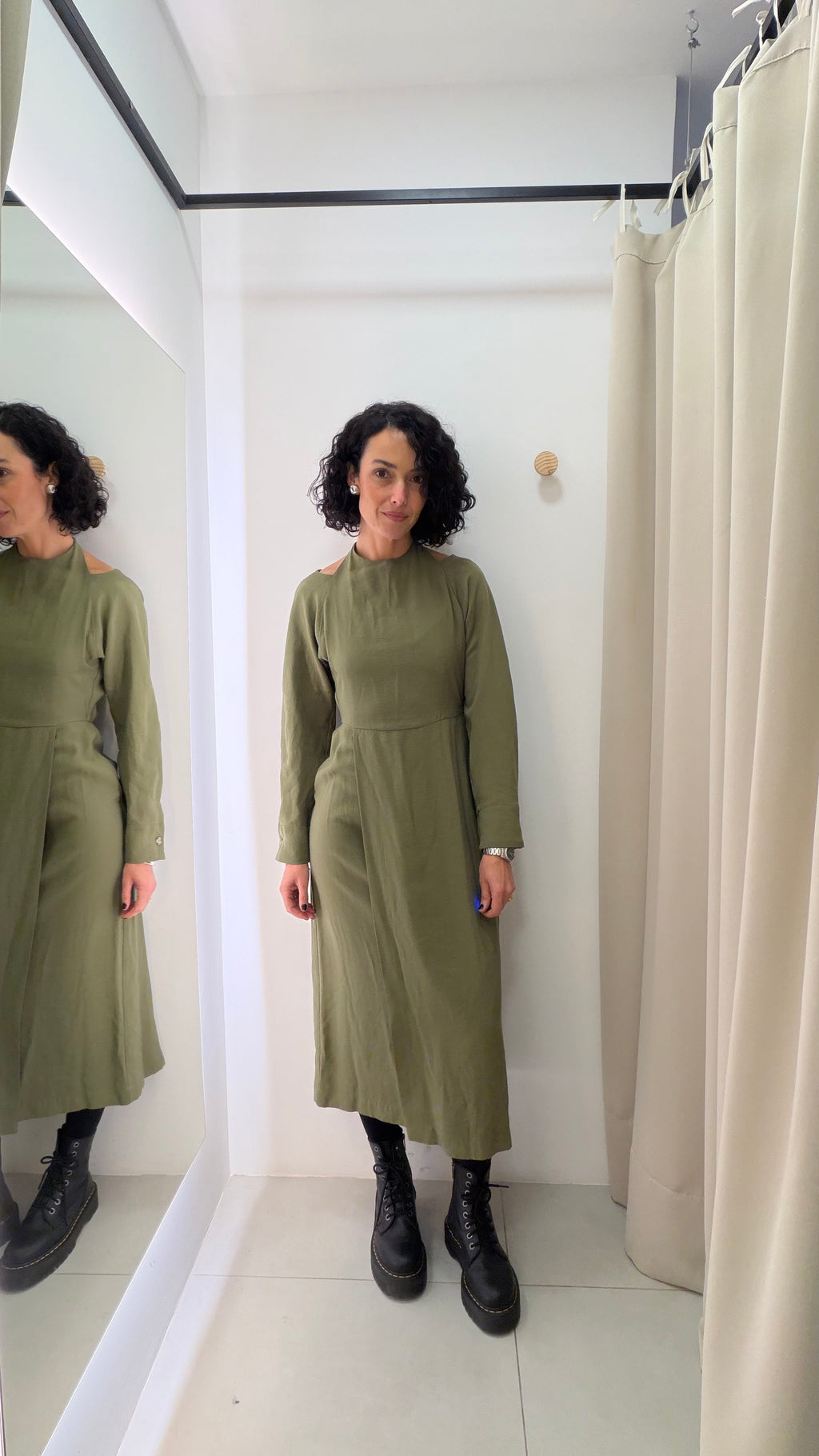 Vestido Verde Militar