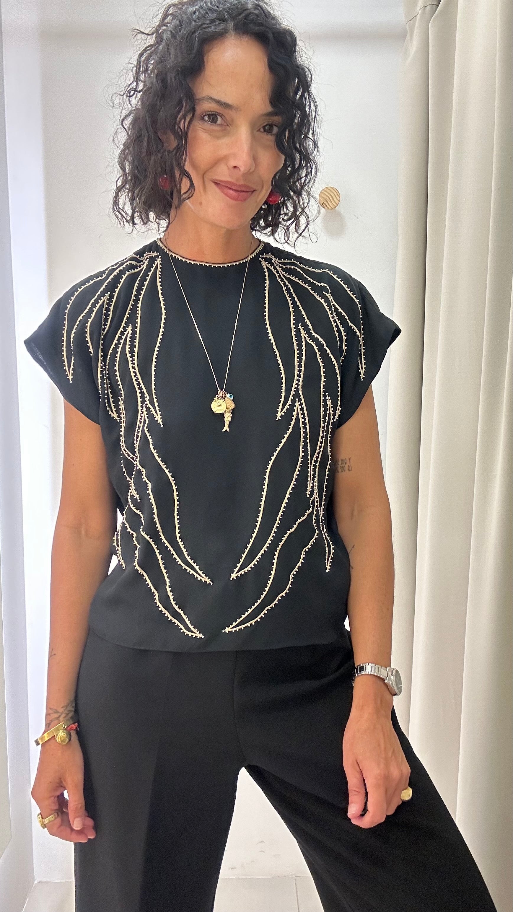 Blusa Preta Raifone