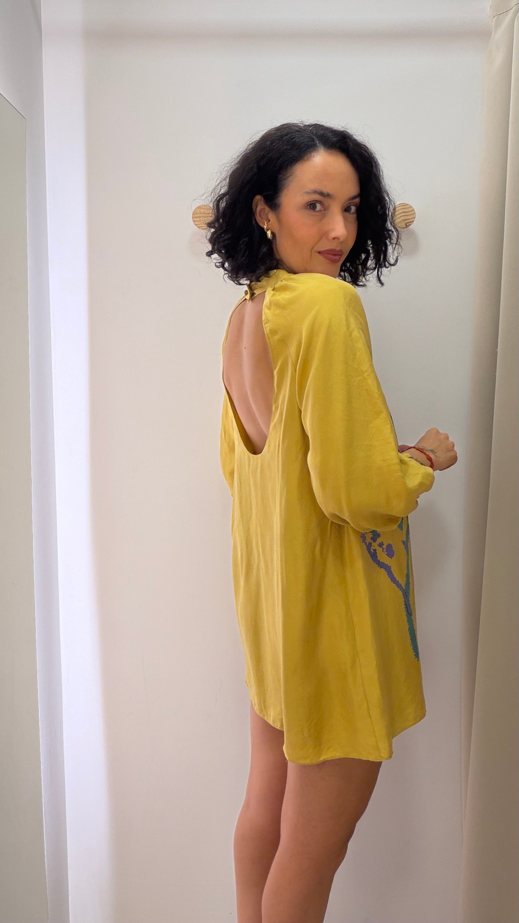 Vestido 100% Seda Elizabeth & James