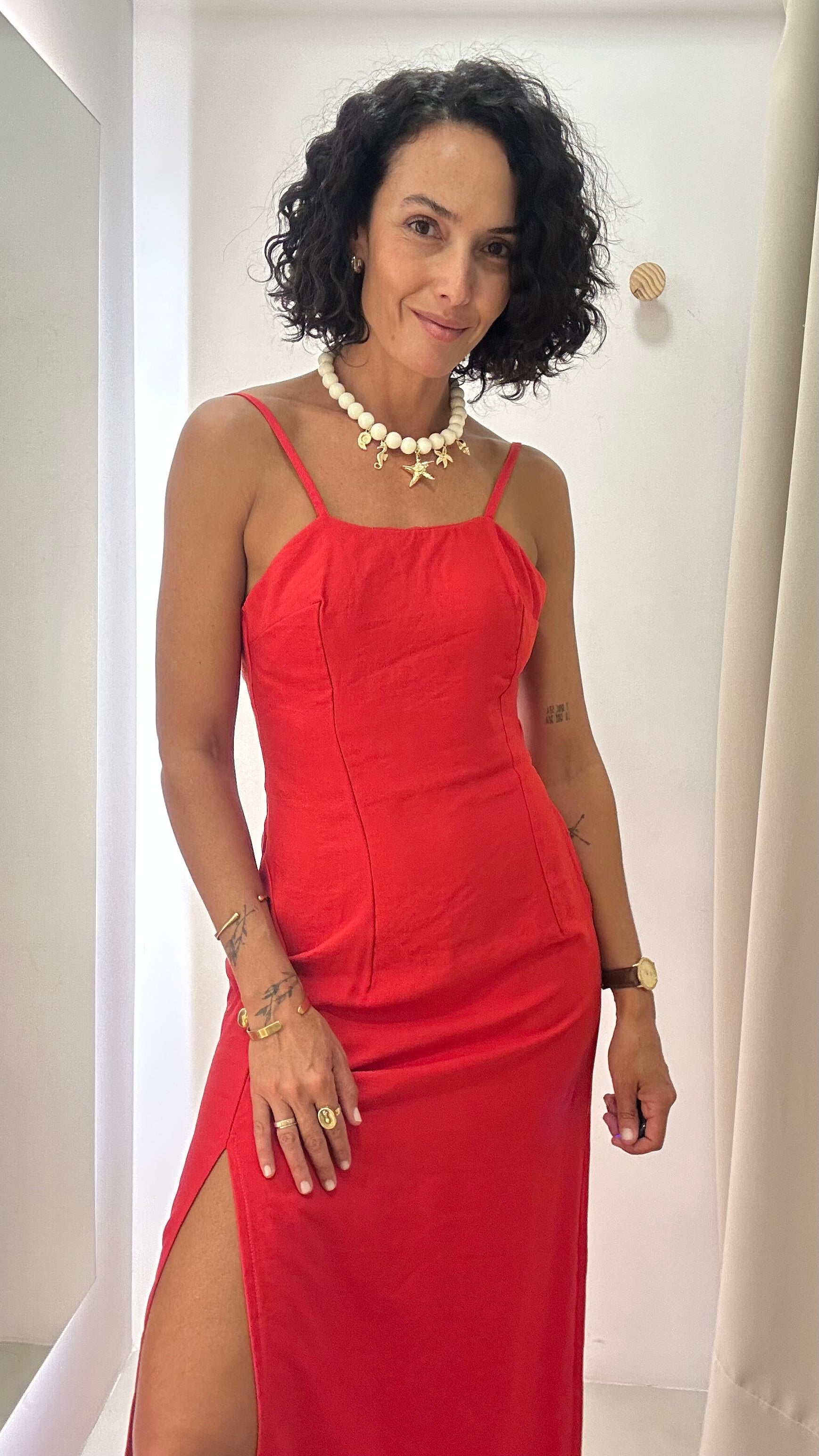 Vestido Longo Vermelho