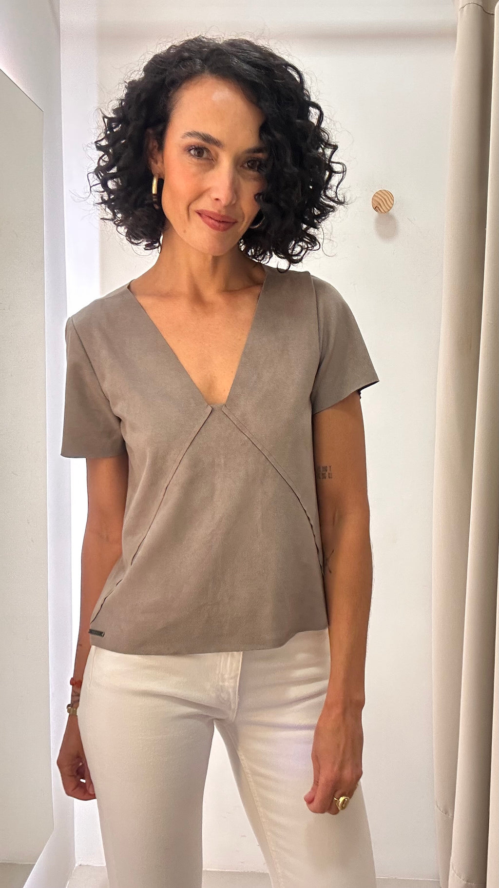 Blusa Lafort Bege