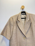 Casaqueto Cropped Pied Poule