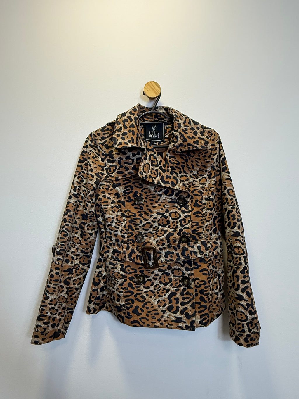 Trench Coat Animal Print