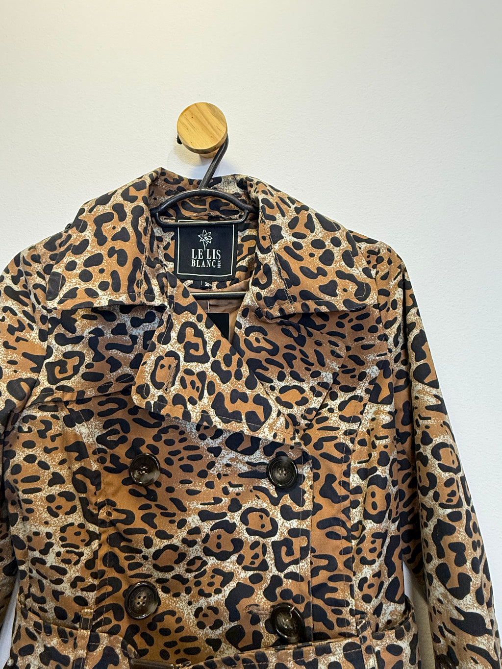 Trench Coat Animal Print