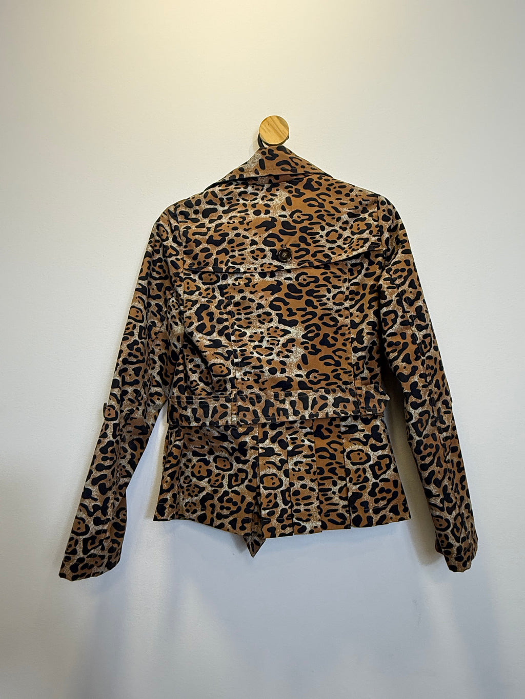 Trench Coat Animal Print