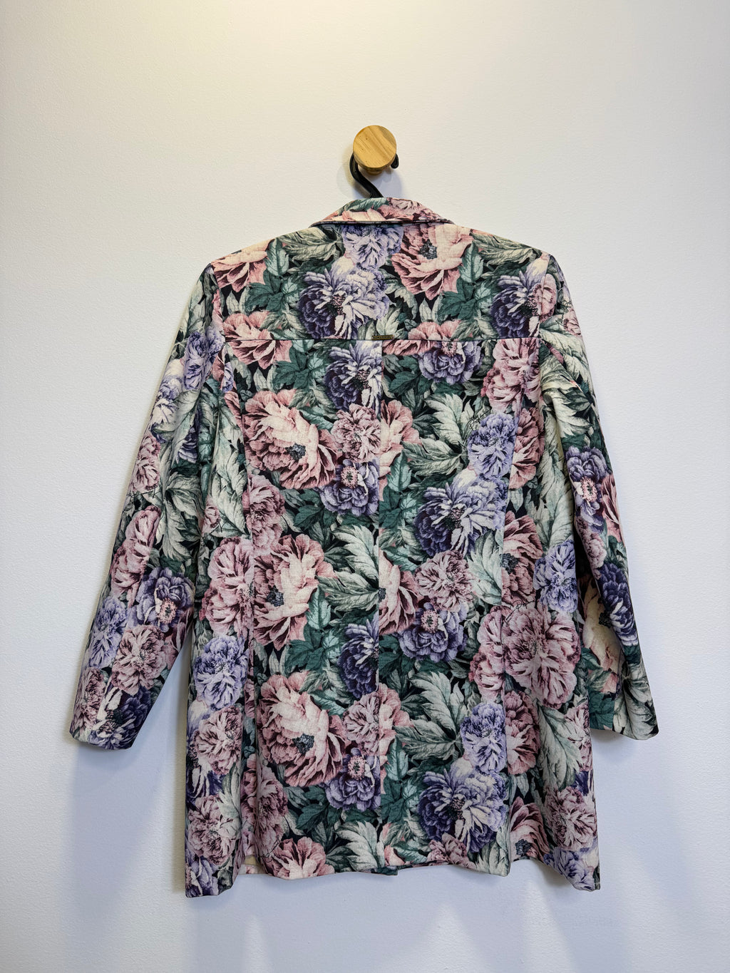 Blazer alongado Floral