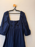 Vestido Azul Desigual