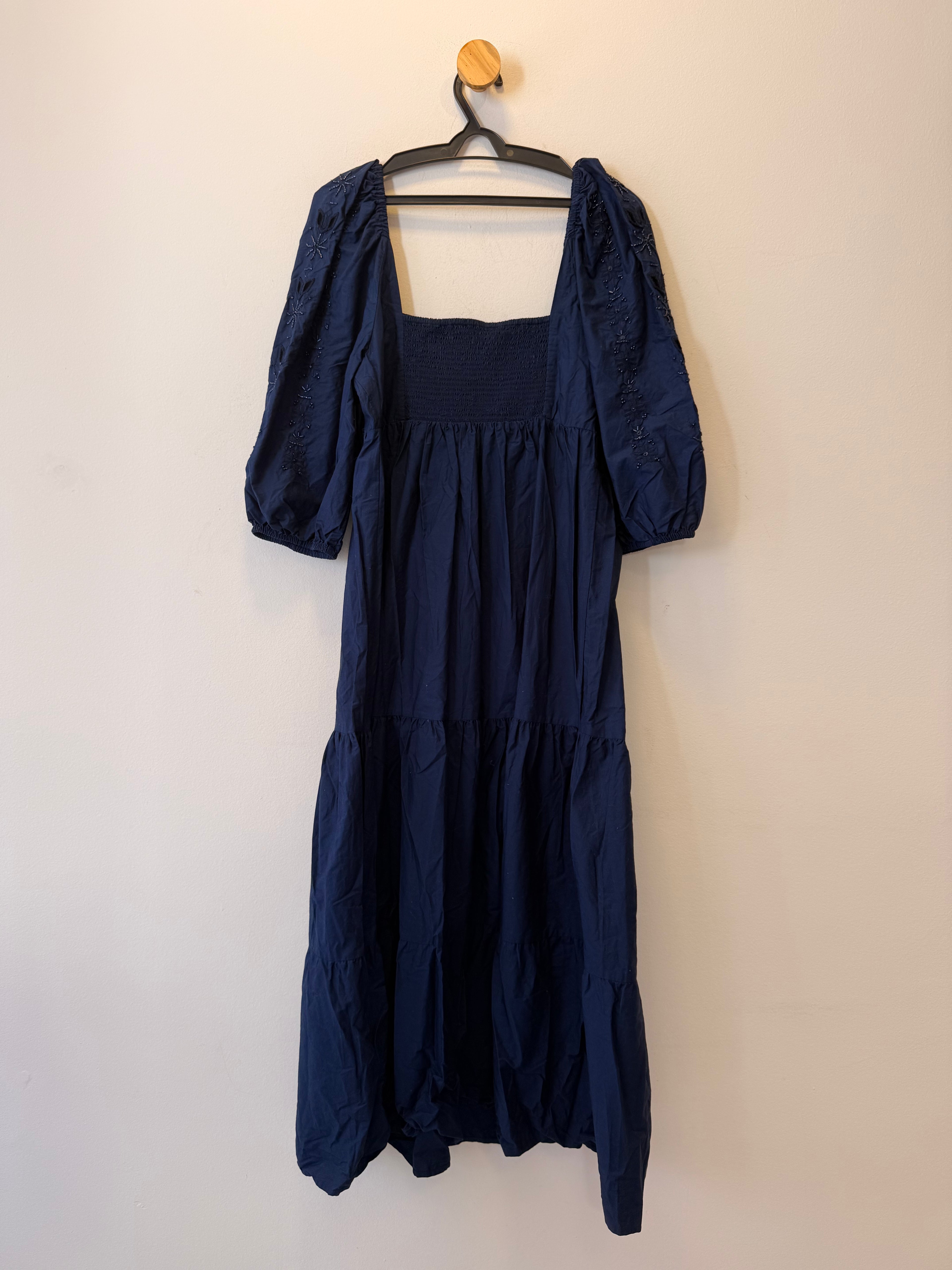 Vestido Azul Desigual
