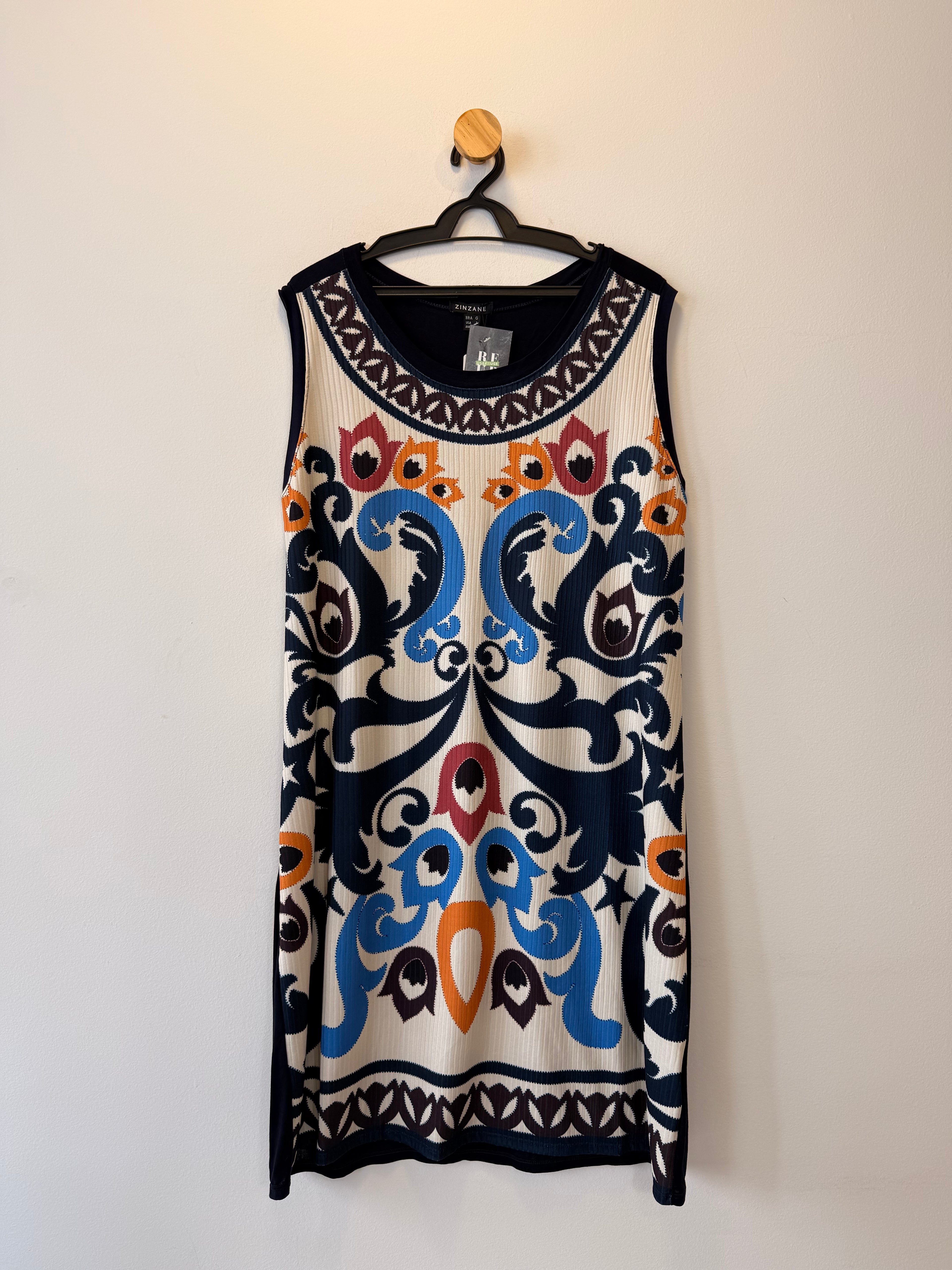 Vestido de Malha Estampado