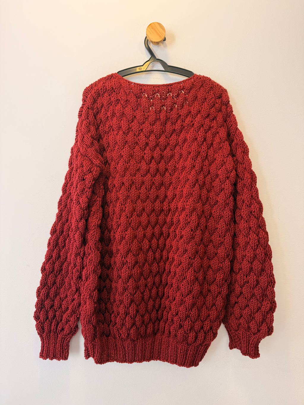 Casaco Tricot Vermelho