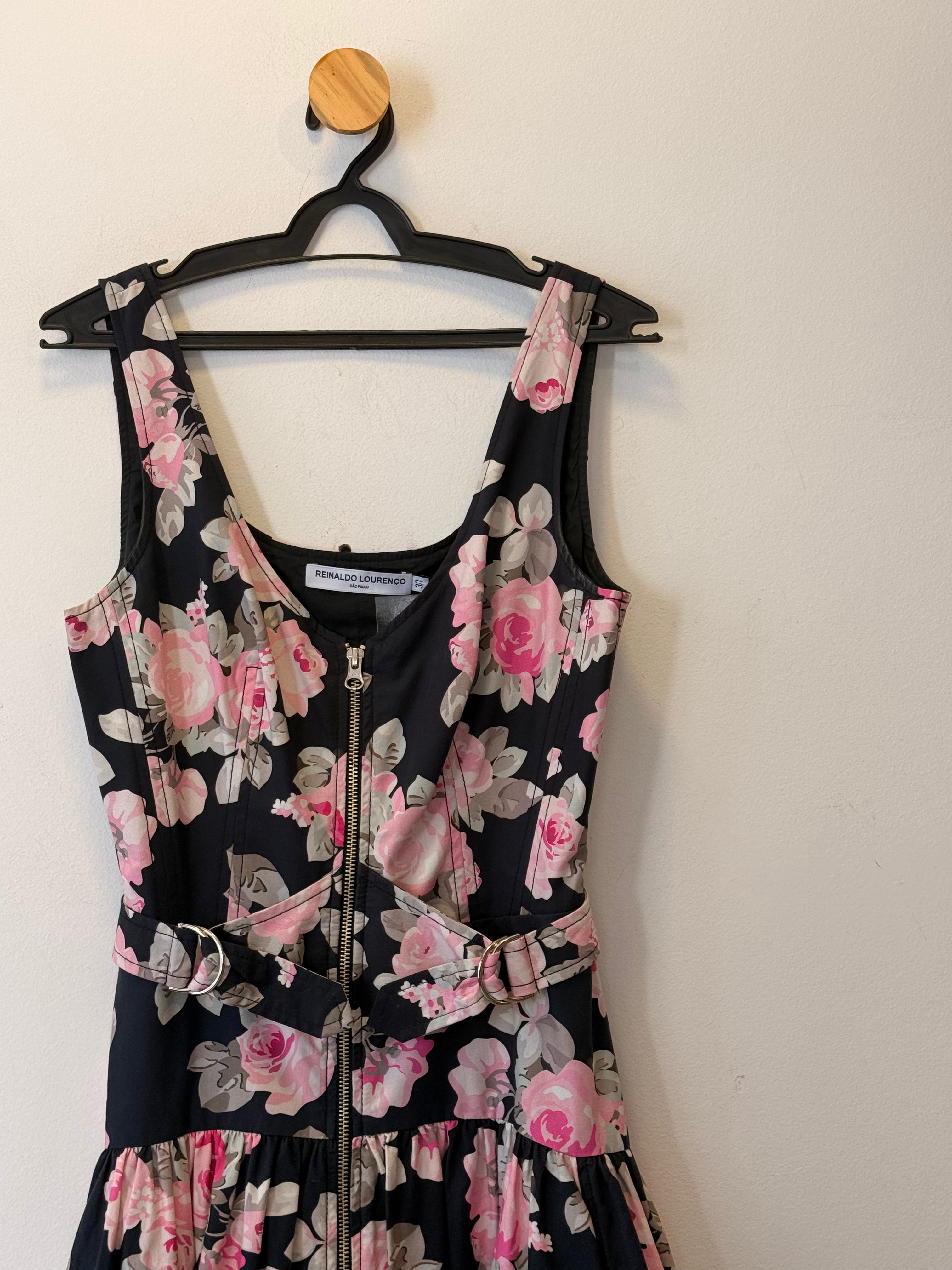Vestido Estampa Floral Reinaldo Lourenço