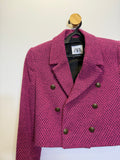 Blazer Xadrez Rosa