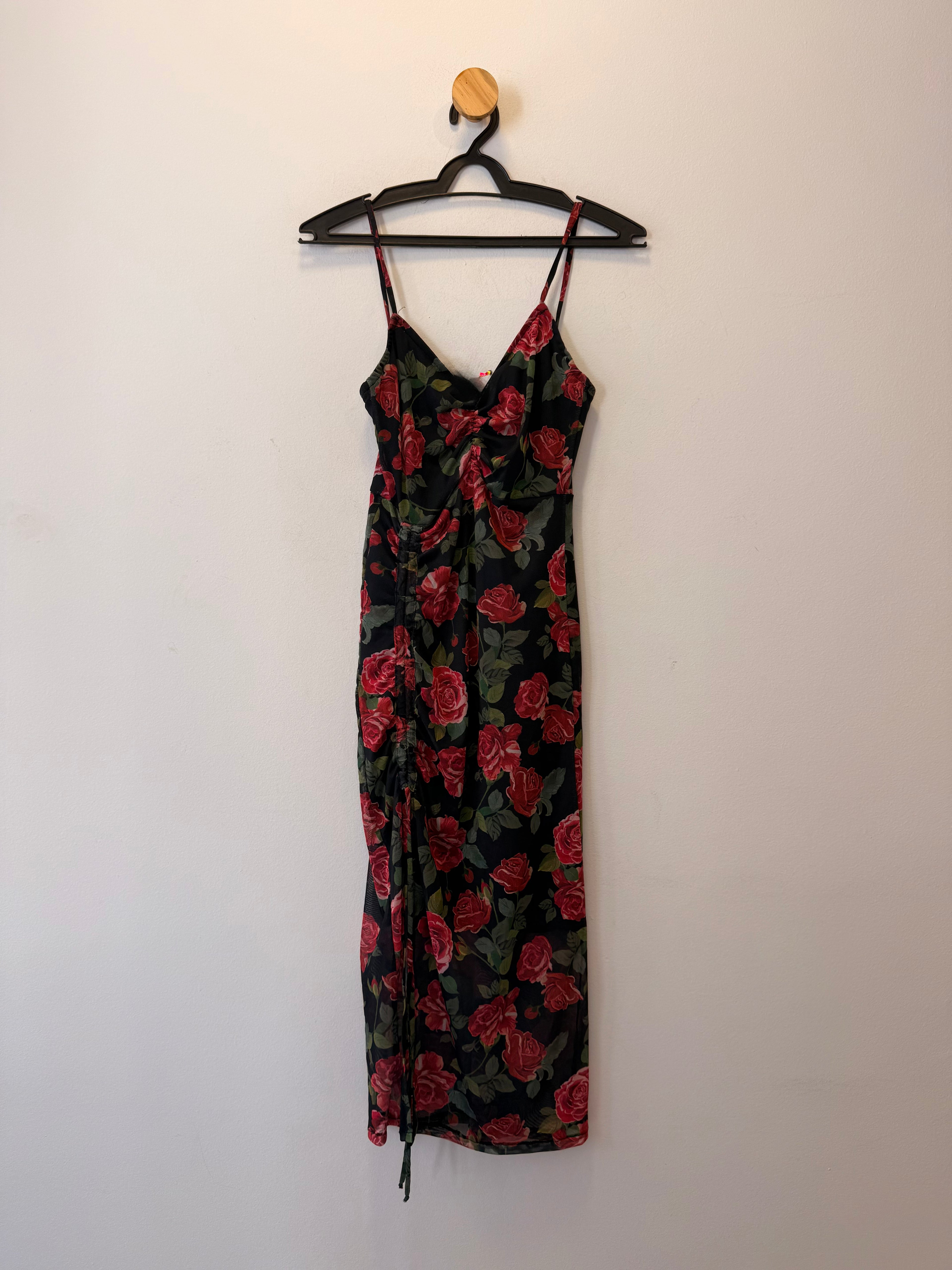 Vestido Estampa Rosas Luisa Meirelles