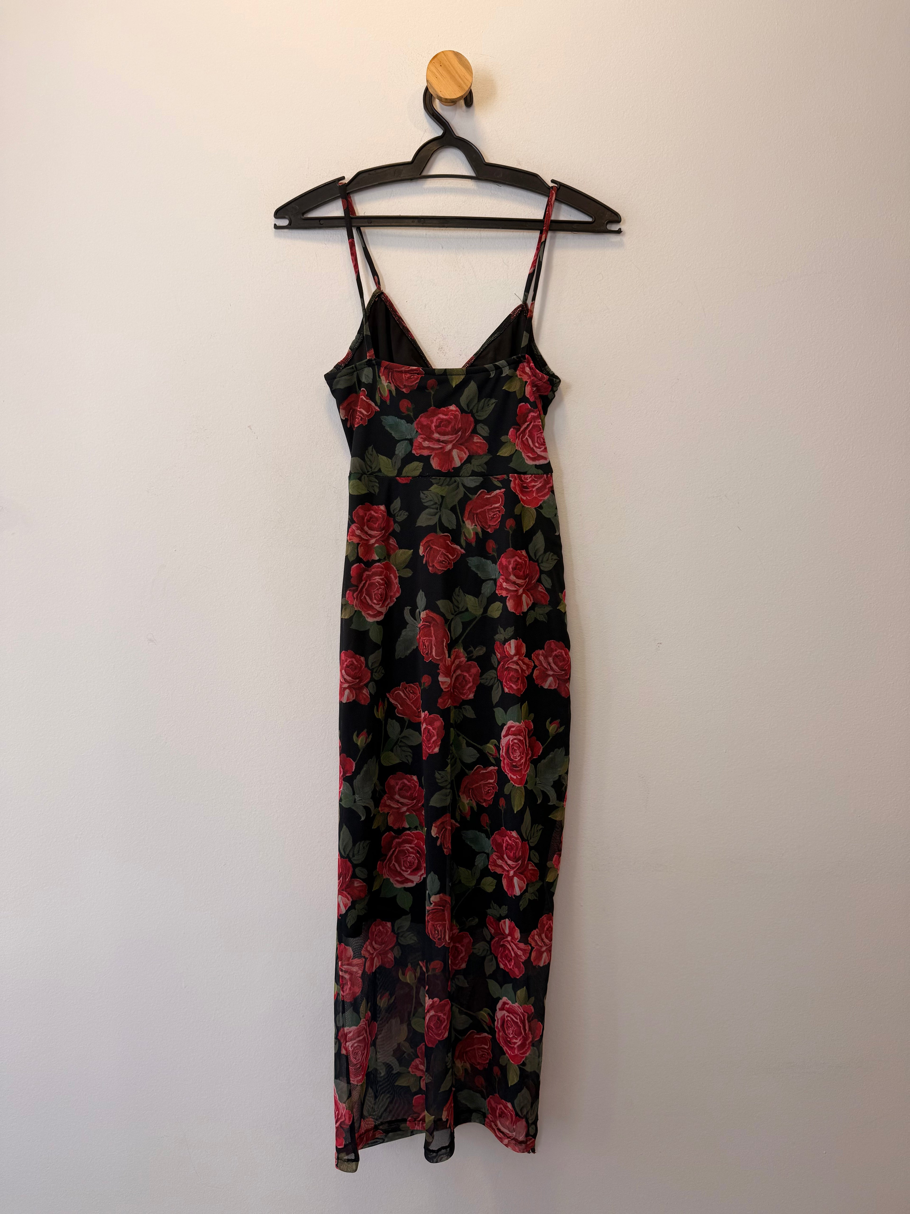 Vestido Estampa Rosas Luisa Meirelles