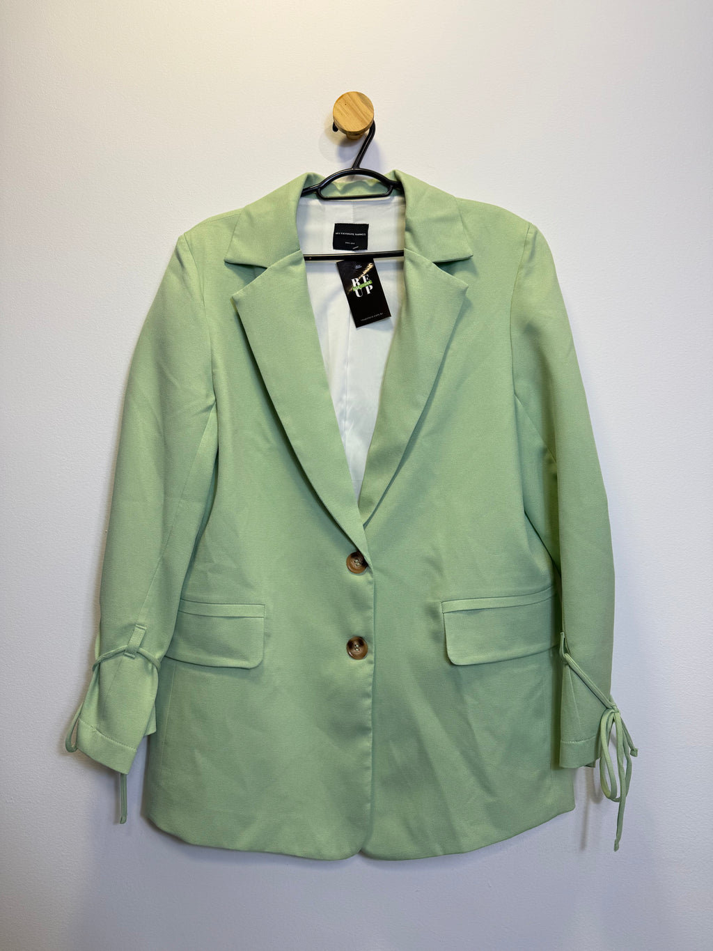 Blazer Oversized Verde Menta*