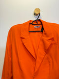 Blazer Cropped Laranja
