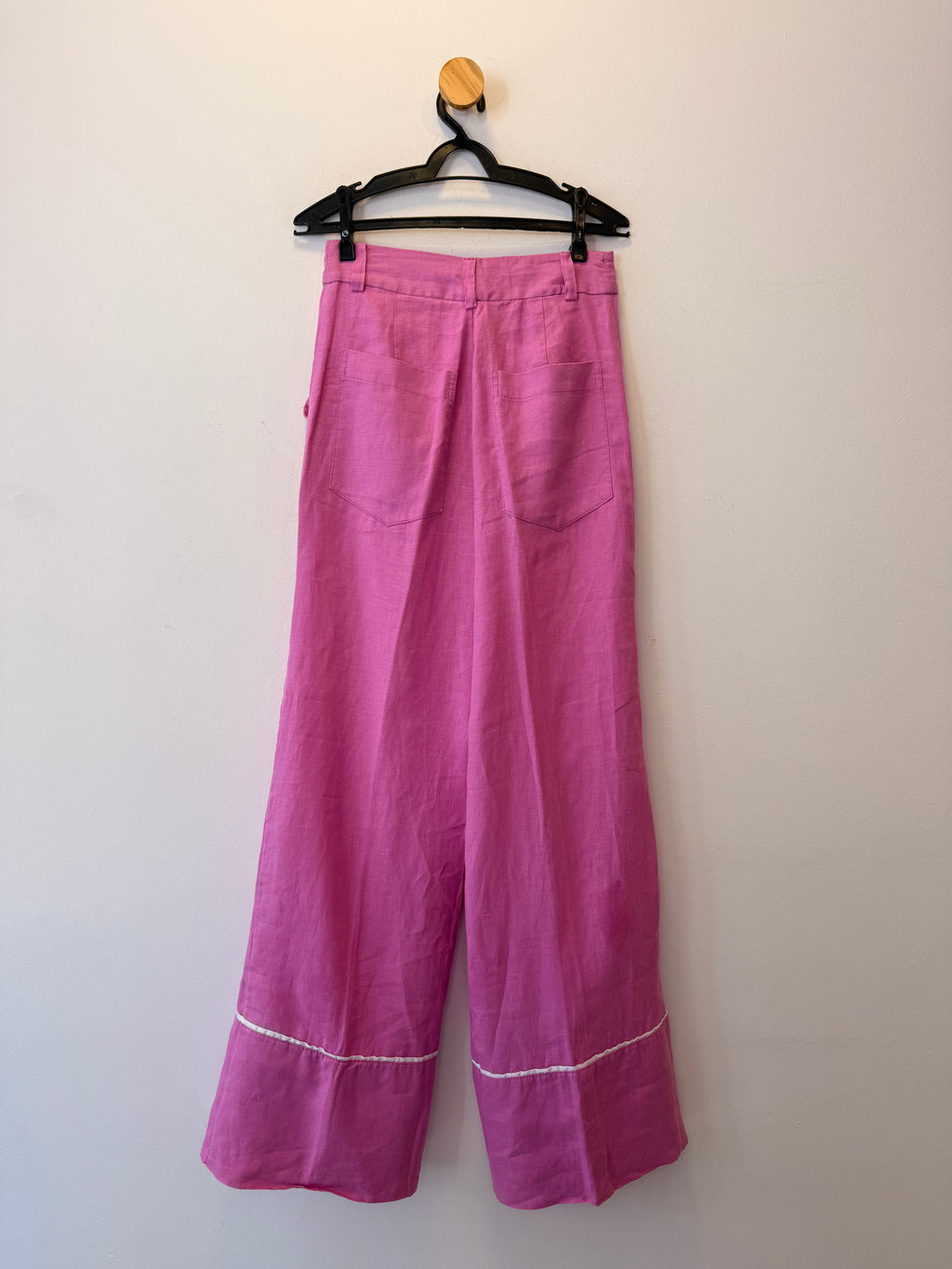 Calça Reta Rosa