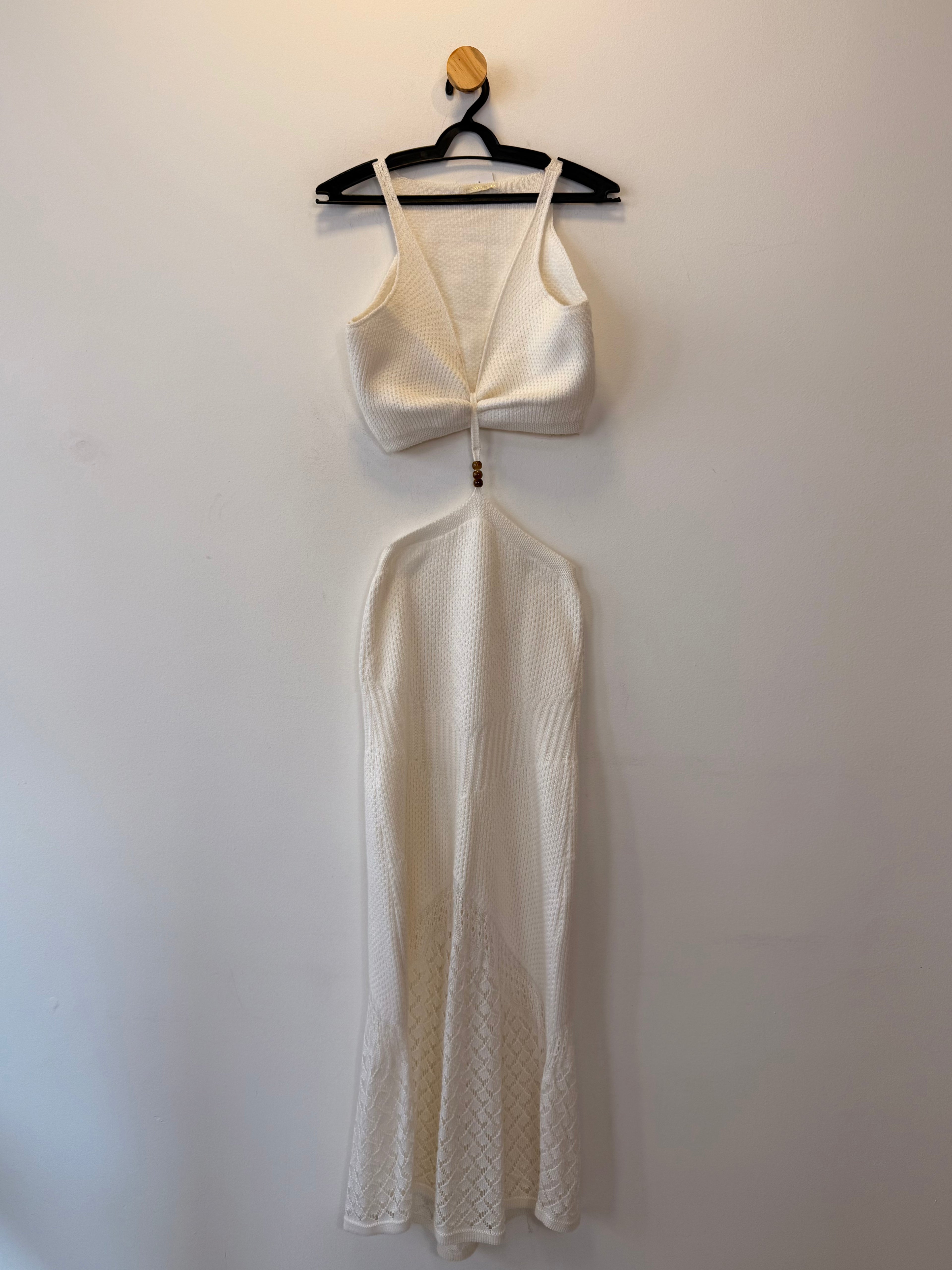 Vestido de Tricot Branco