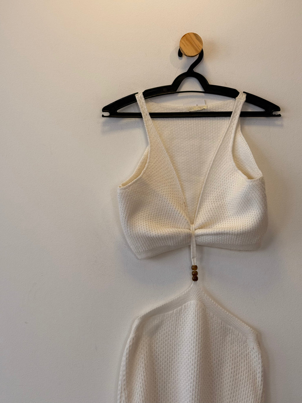 Vestido de Tricot Branco