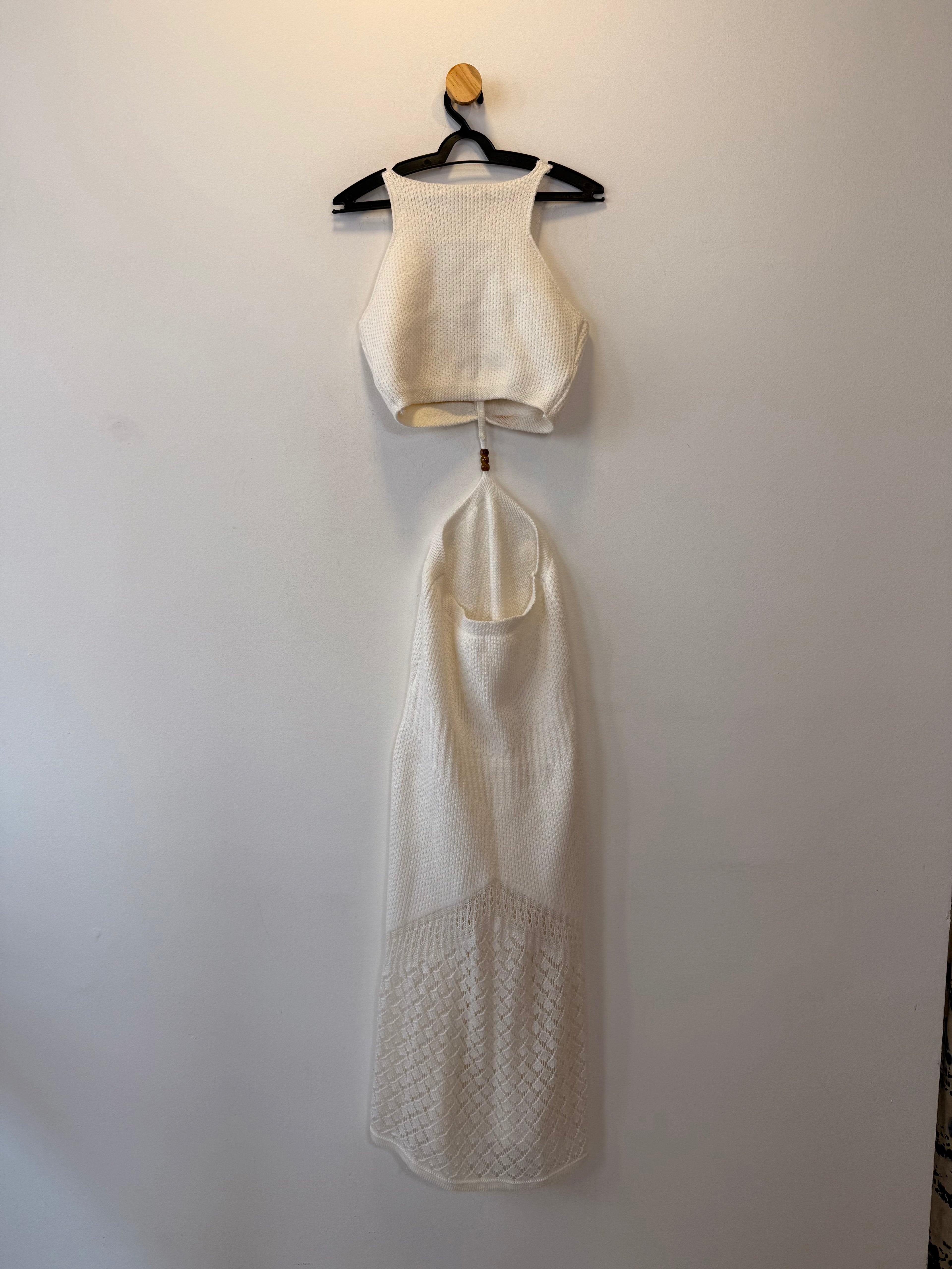 Vestido de Tricot Branco