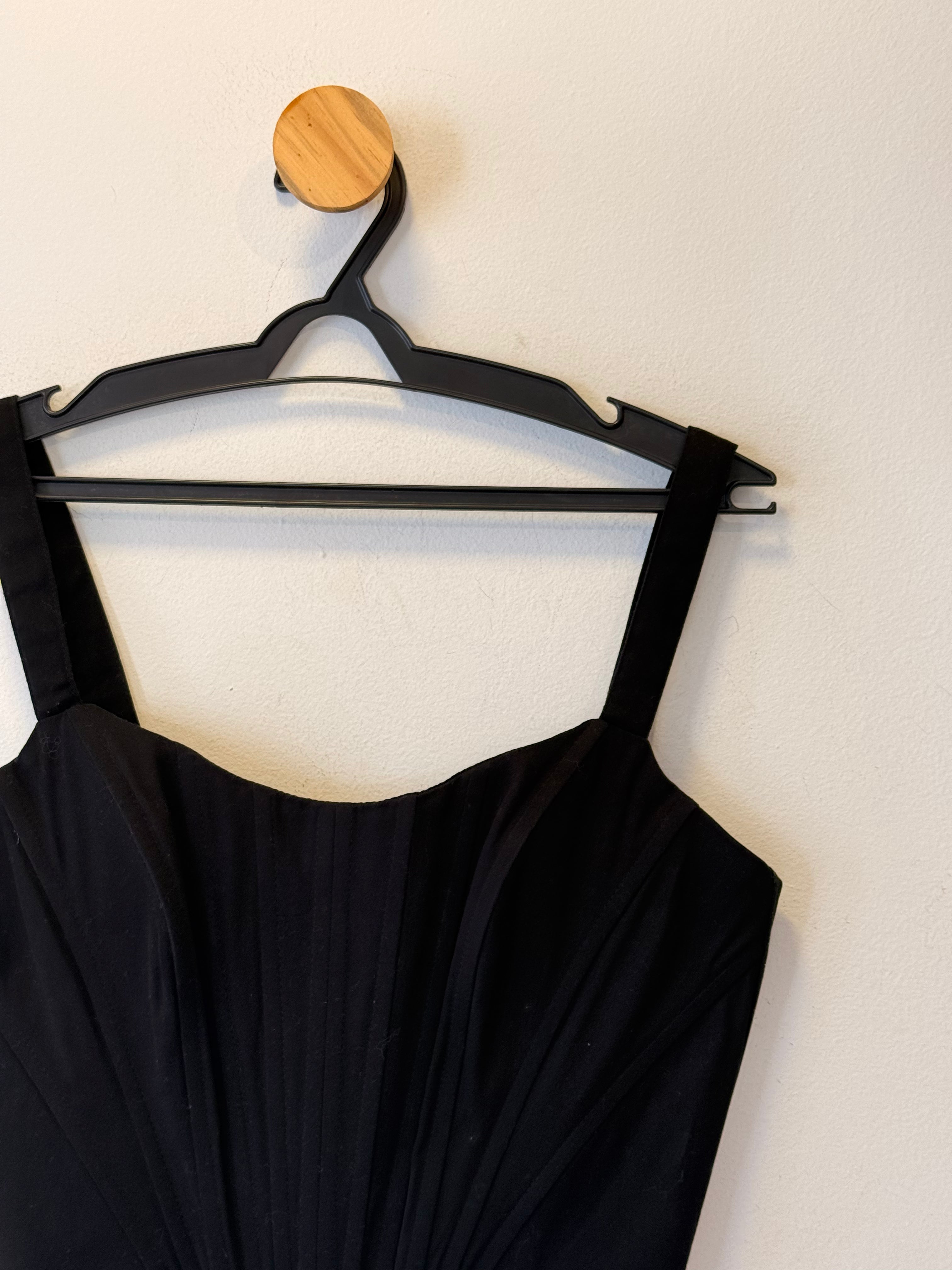 Cropped Corset Preto