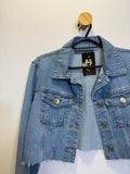 Jaqueta Jeans Cropped
