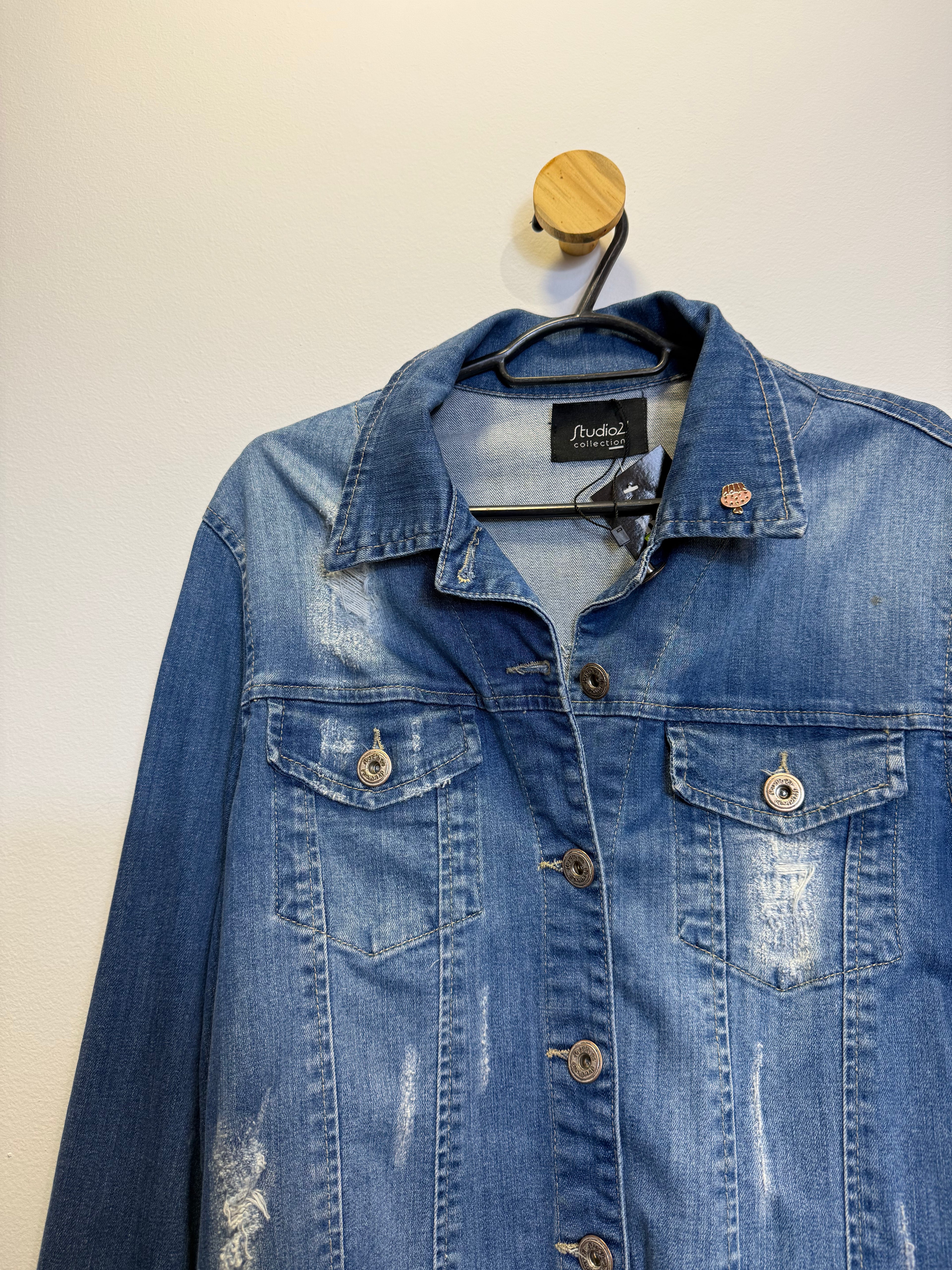 Jaqueta Jeans Shine On You