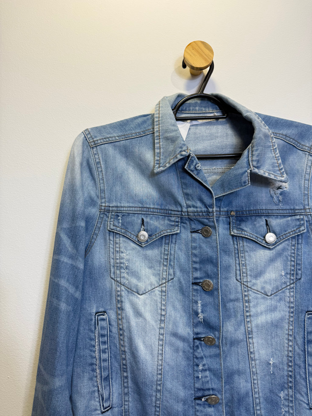 Jaqueta Jeans Estonada