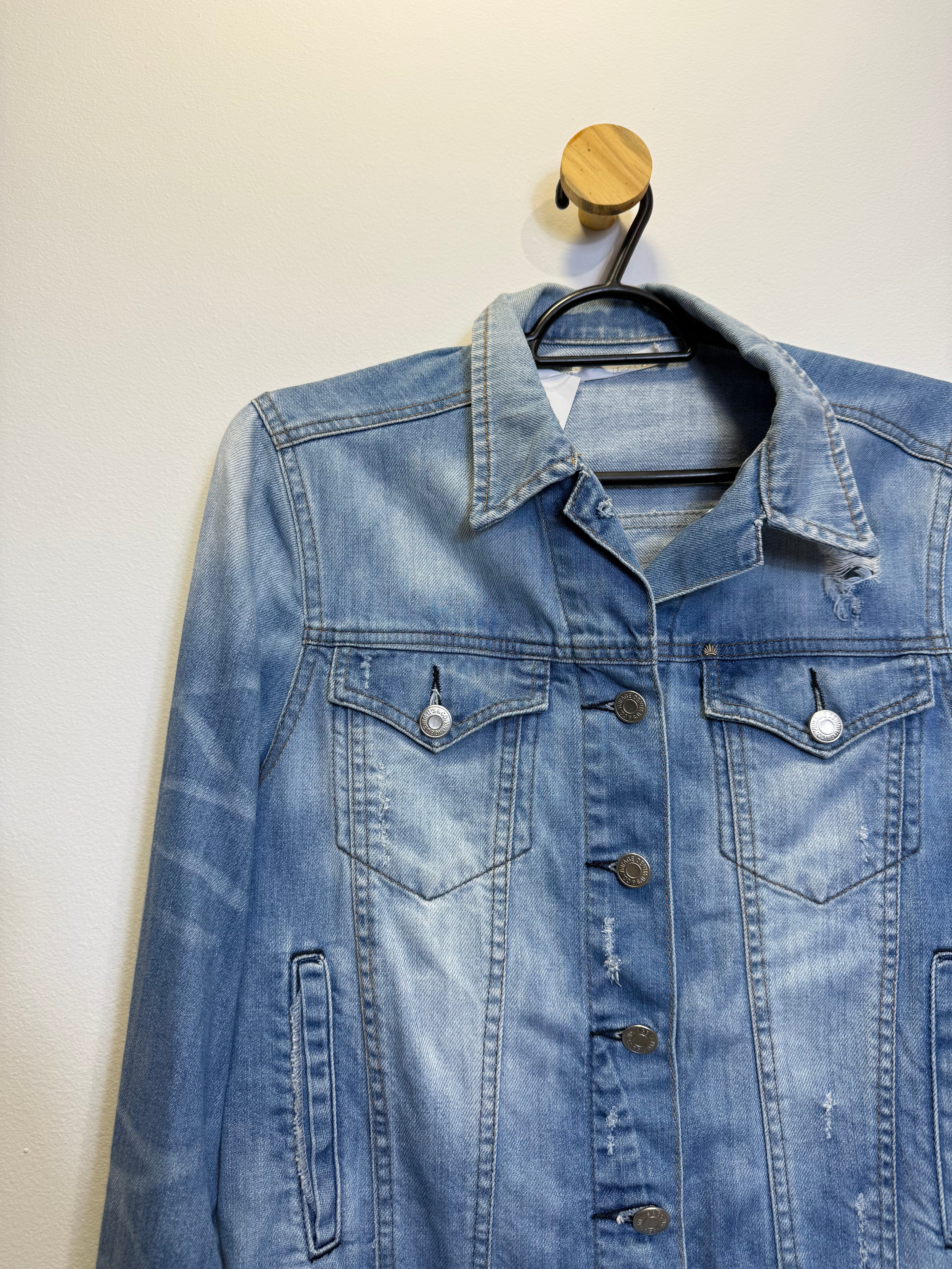 Jaqueta Jeans Estonada